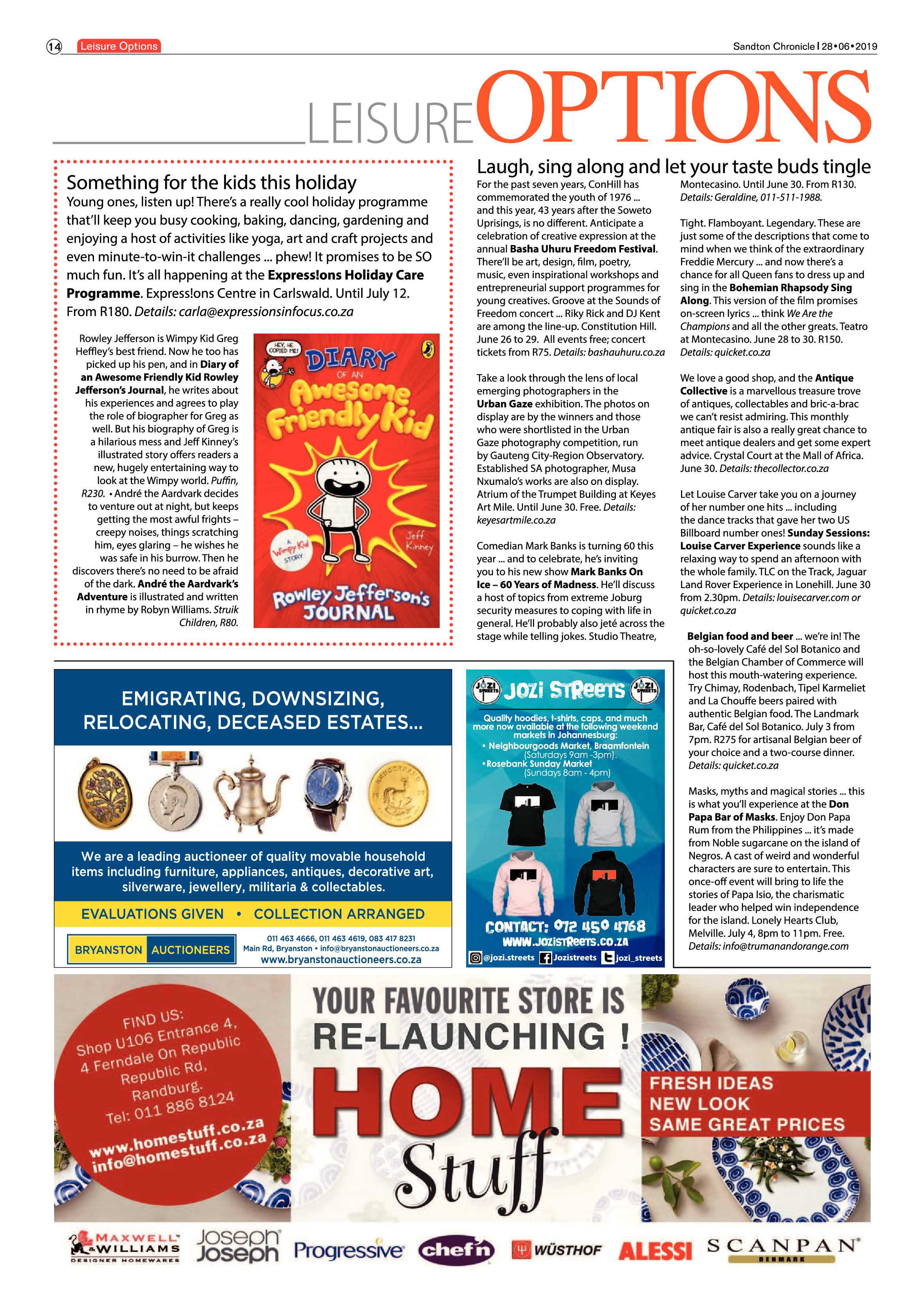 Sandton Chronicle 26 June, 2019 page 14