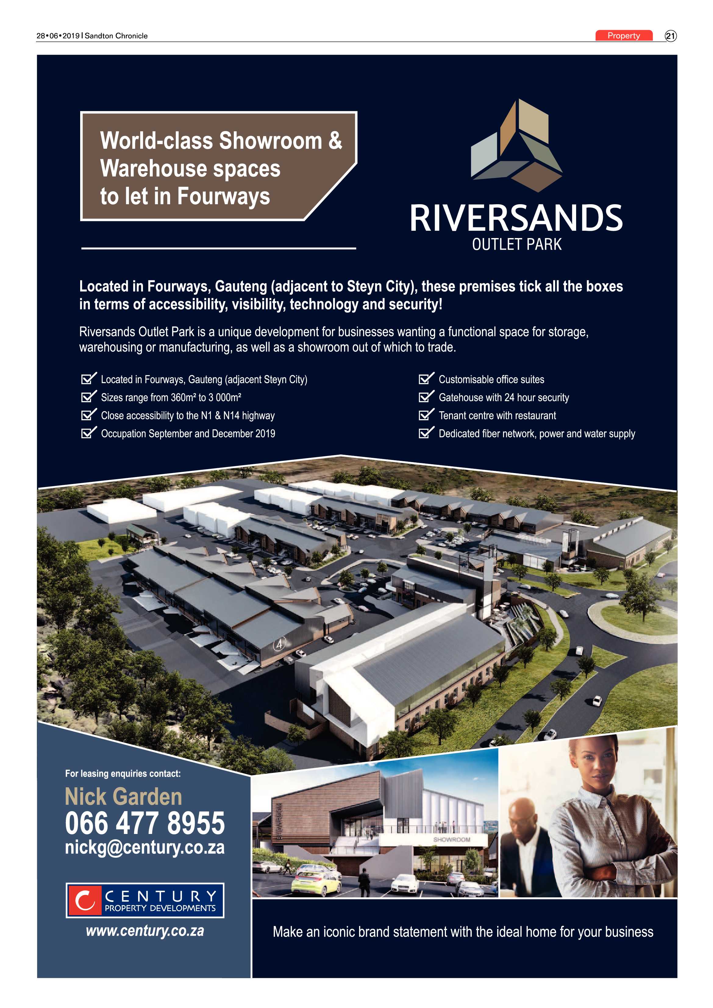 Sandton Chronicle 26 June, 2019 page 21