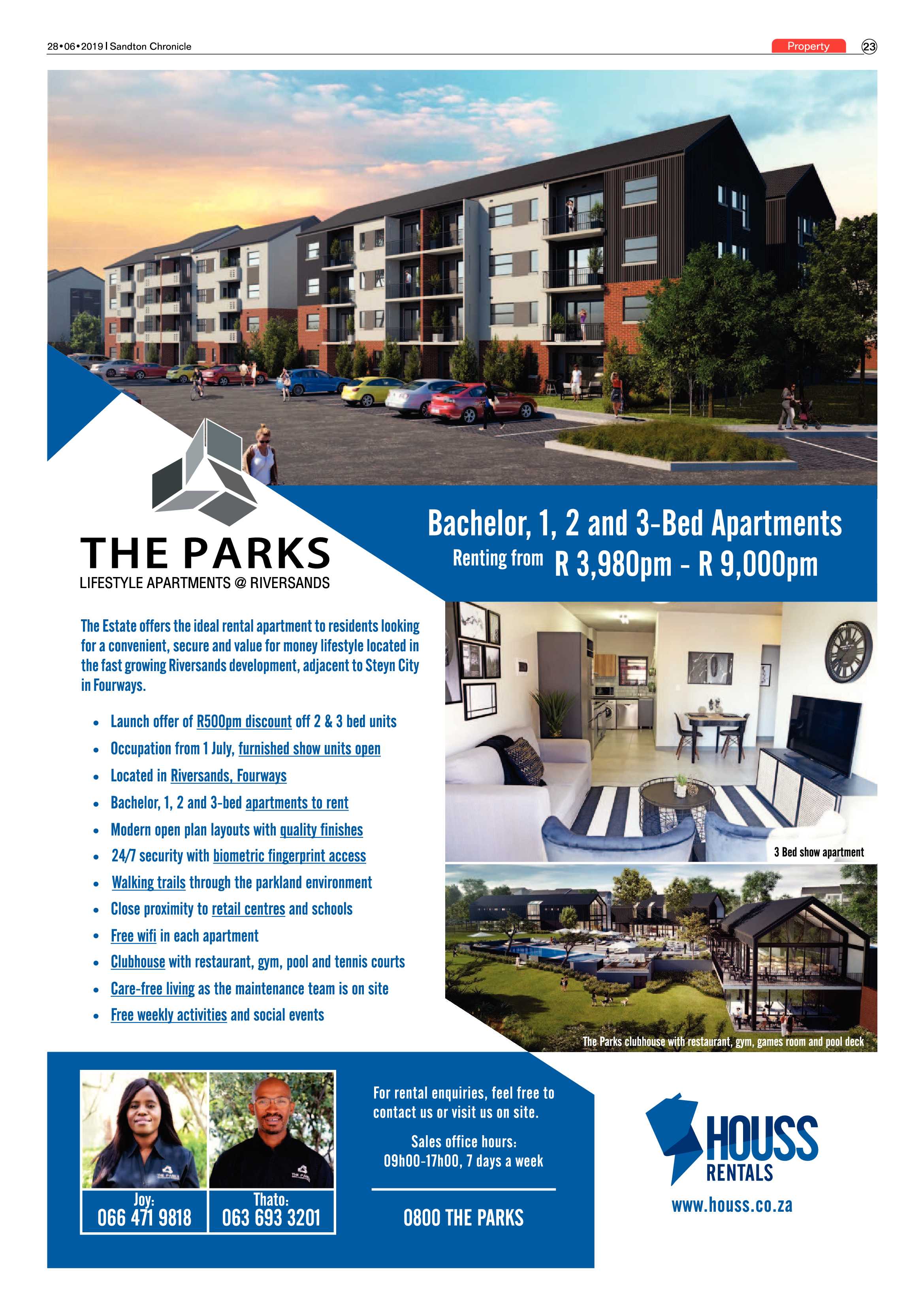 Sandton Chronicle 26 June, 2019 page 23