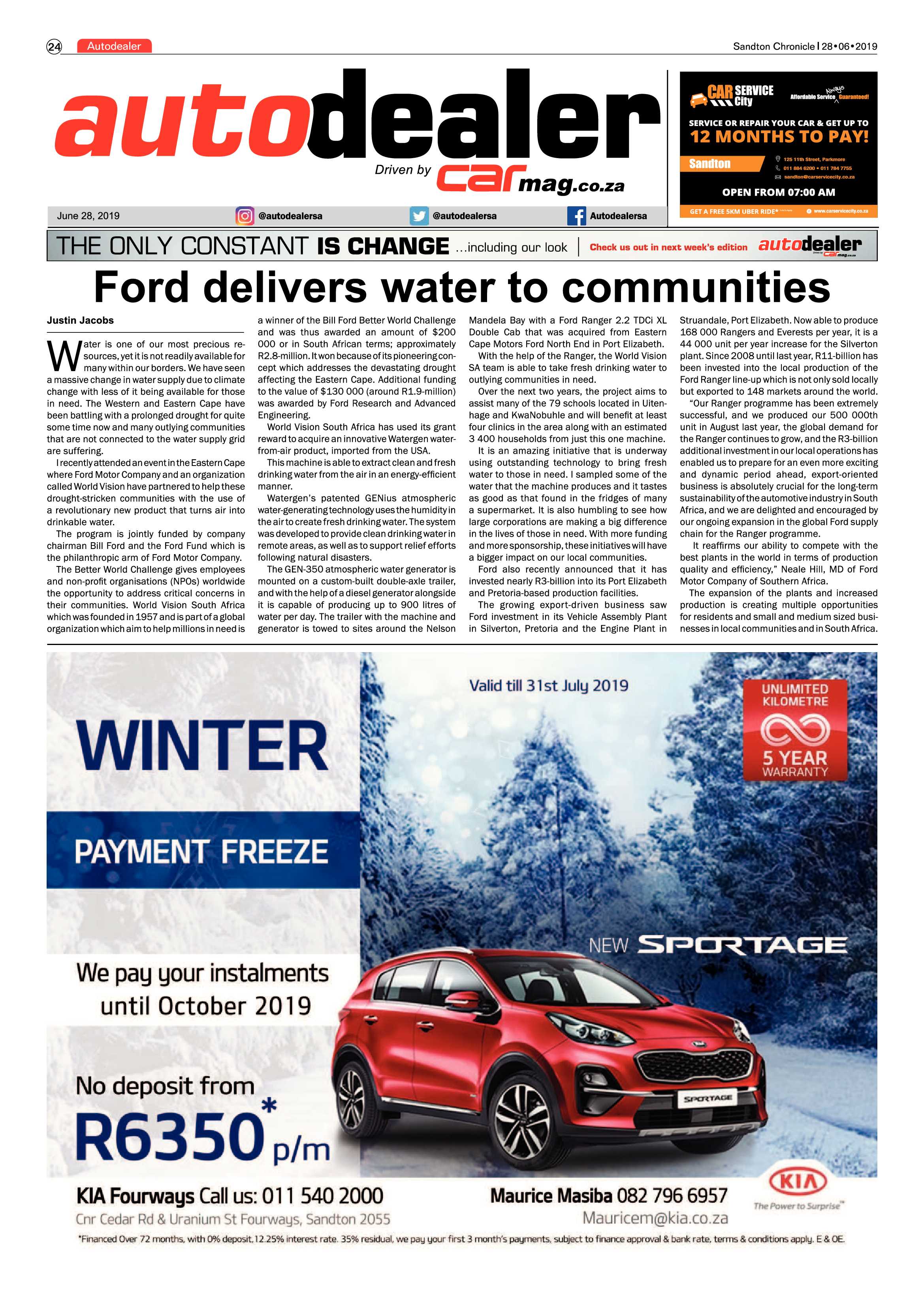 Sandton Chronicle 26 June, 2019 page 24