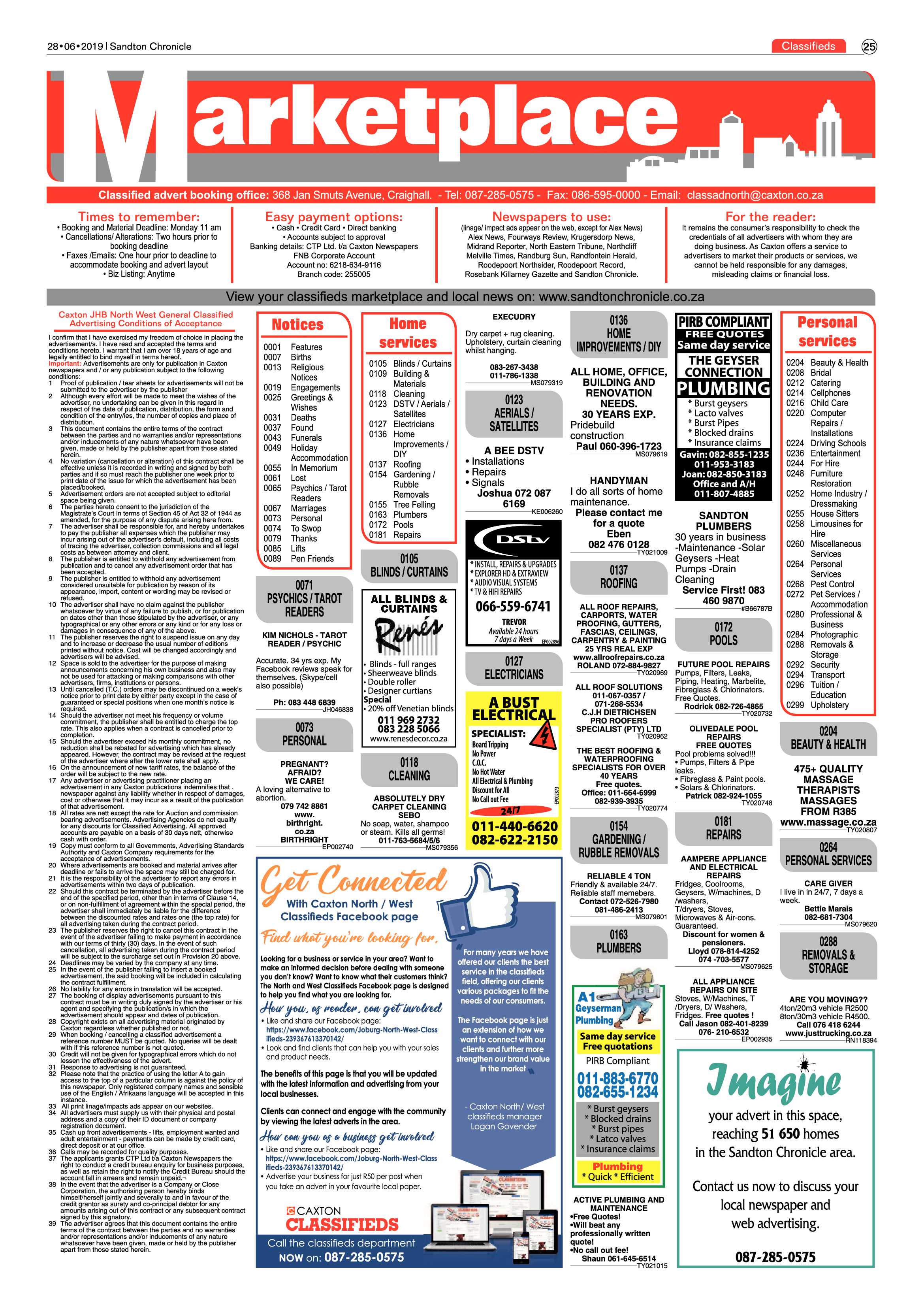 Sandton Chronicle 26 June, 2019 page 25