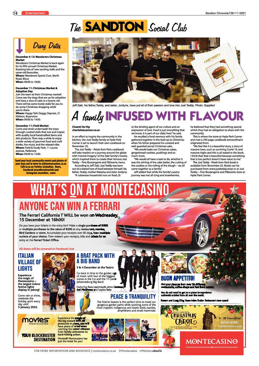 Sandton Chronicle 26 November 2021 page 14