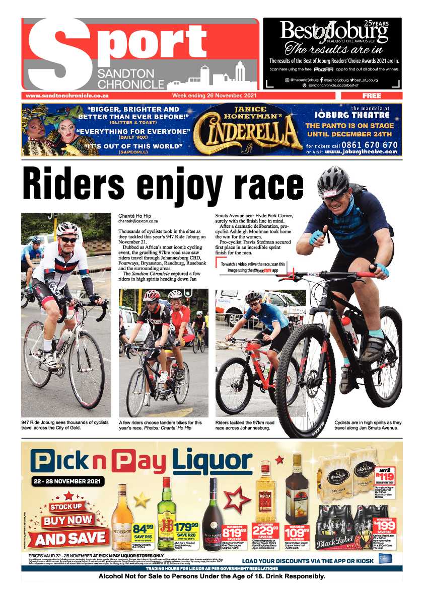Sandton Chronicle 26 November 2021 page 20