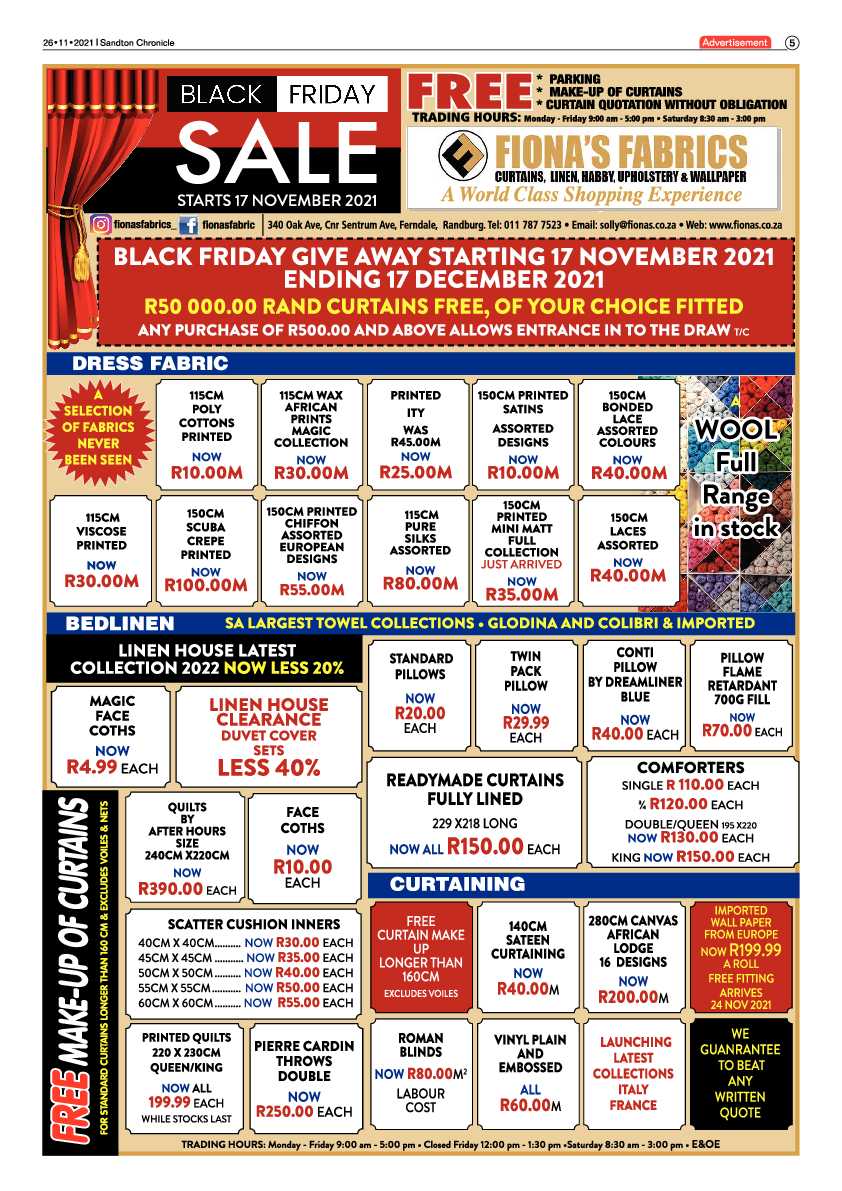 Sandton Chronicle 26 November 2021 page 5