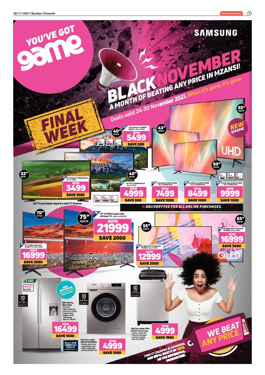 Sandton Chronicle 26 November 2021 page 7