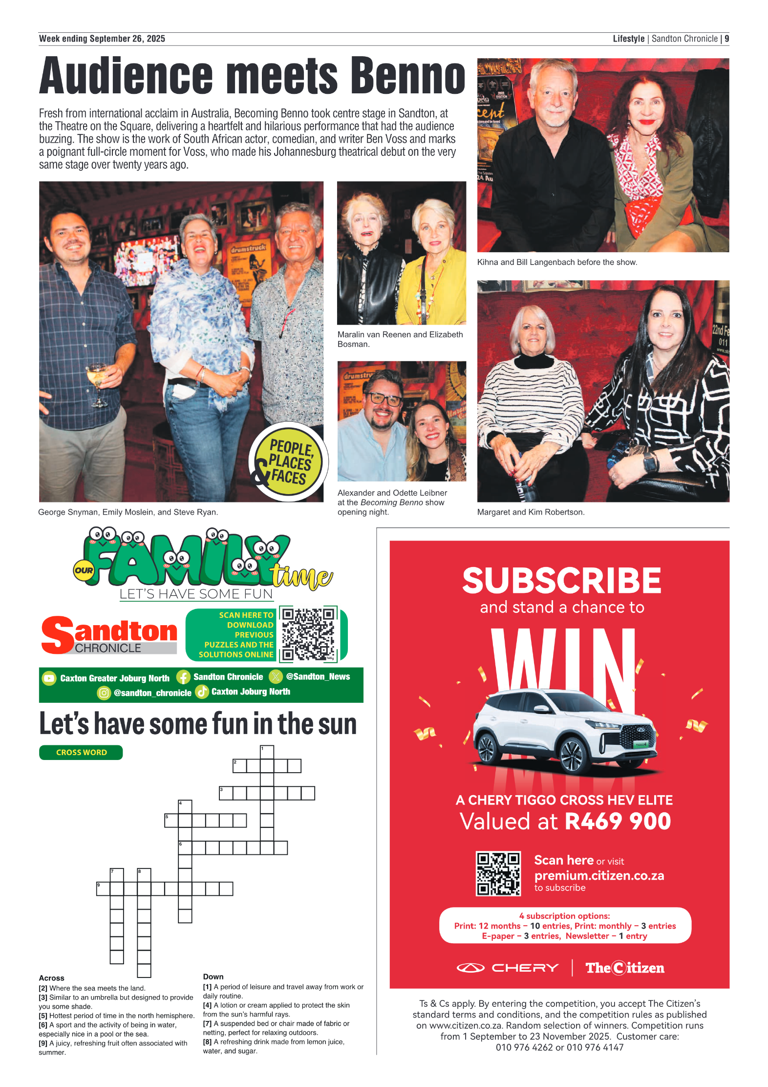 Sandton Chronicle 26 September 2025 page 9