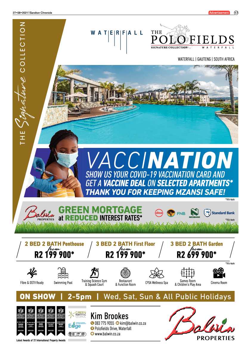 Sandton Chronicle 27 August 2021 page 17