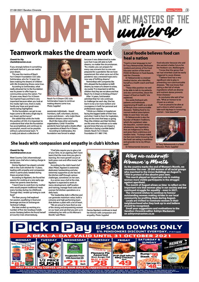 Sandton Chronicle 27 August 2021 page 3