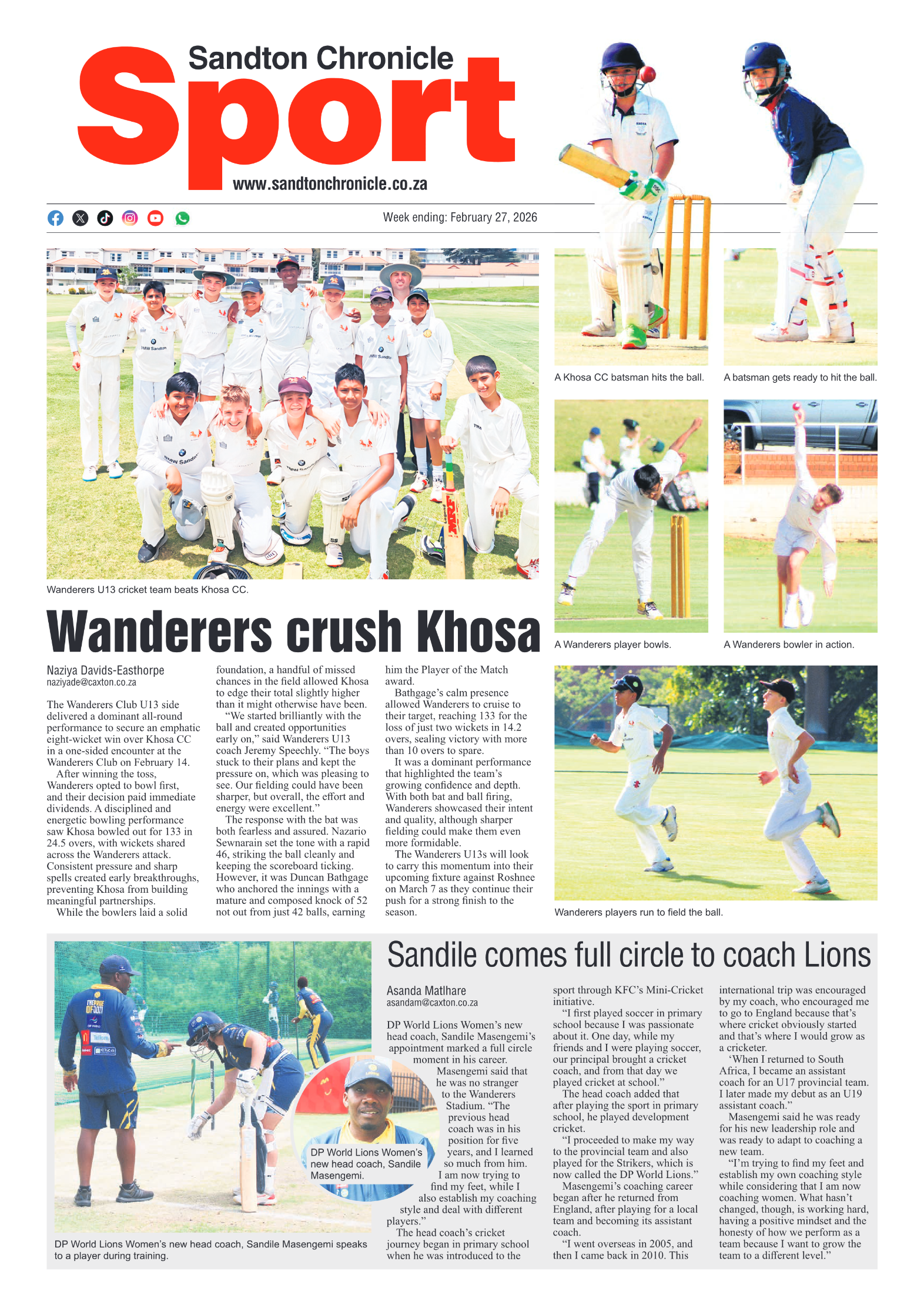 Sandton Chronicle 27 February 2026 page 12
