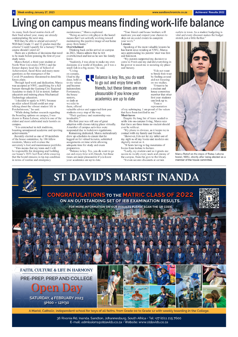 Sandton Chronicle 27 Jan 2023 page 8