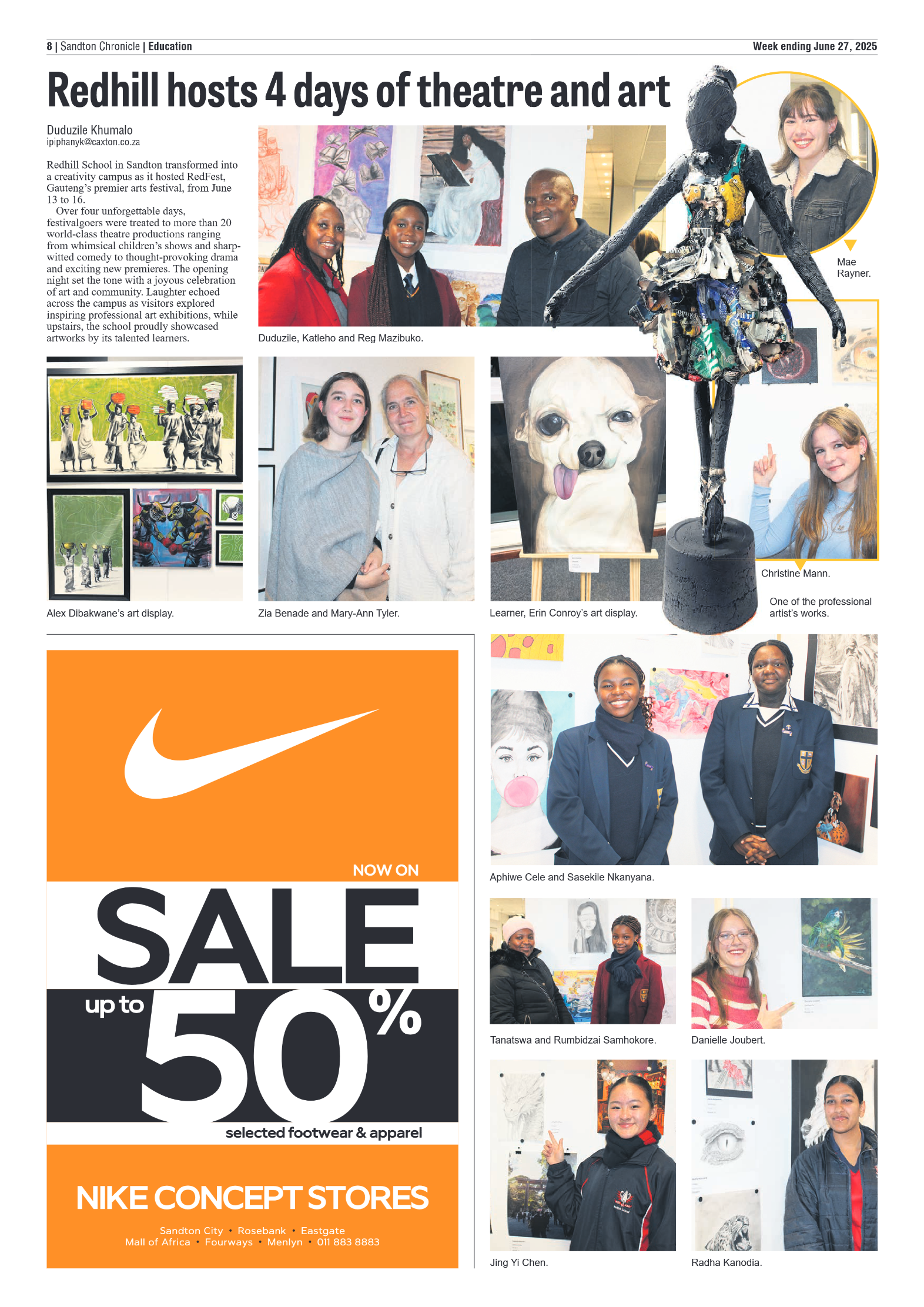 Sandton Chronicle 27 June 2025 page 8