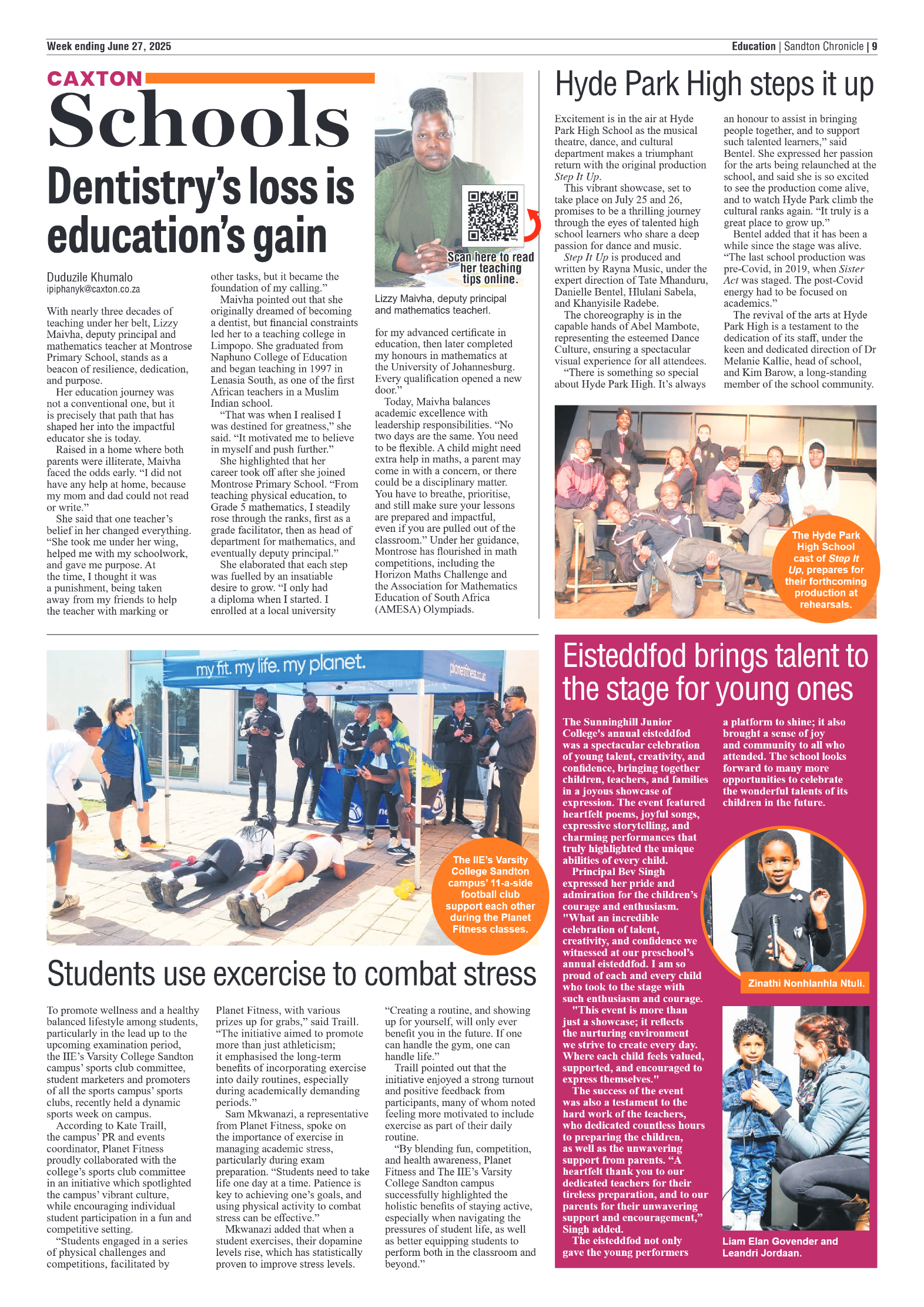 Sandton Chronicle 27 June 2025 page 9
