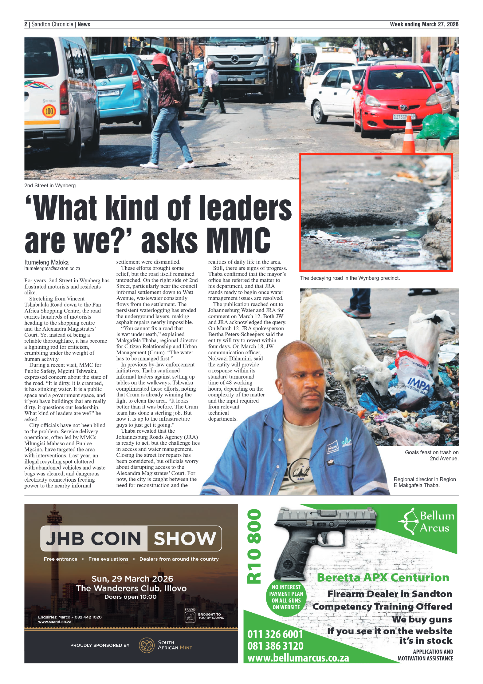 Sandton Chronicle 27 March 2026 page 2