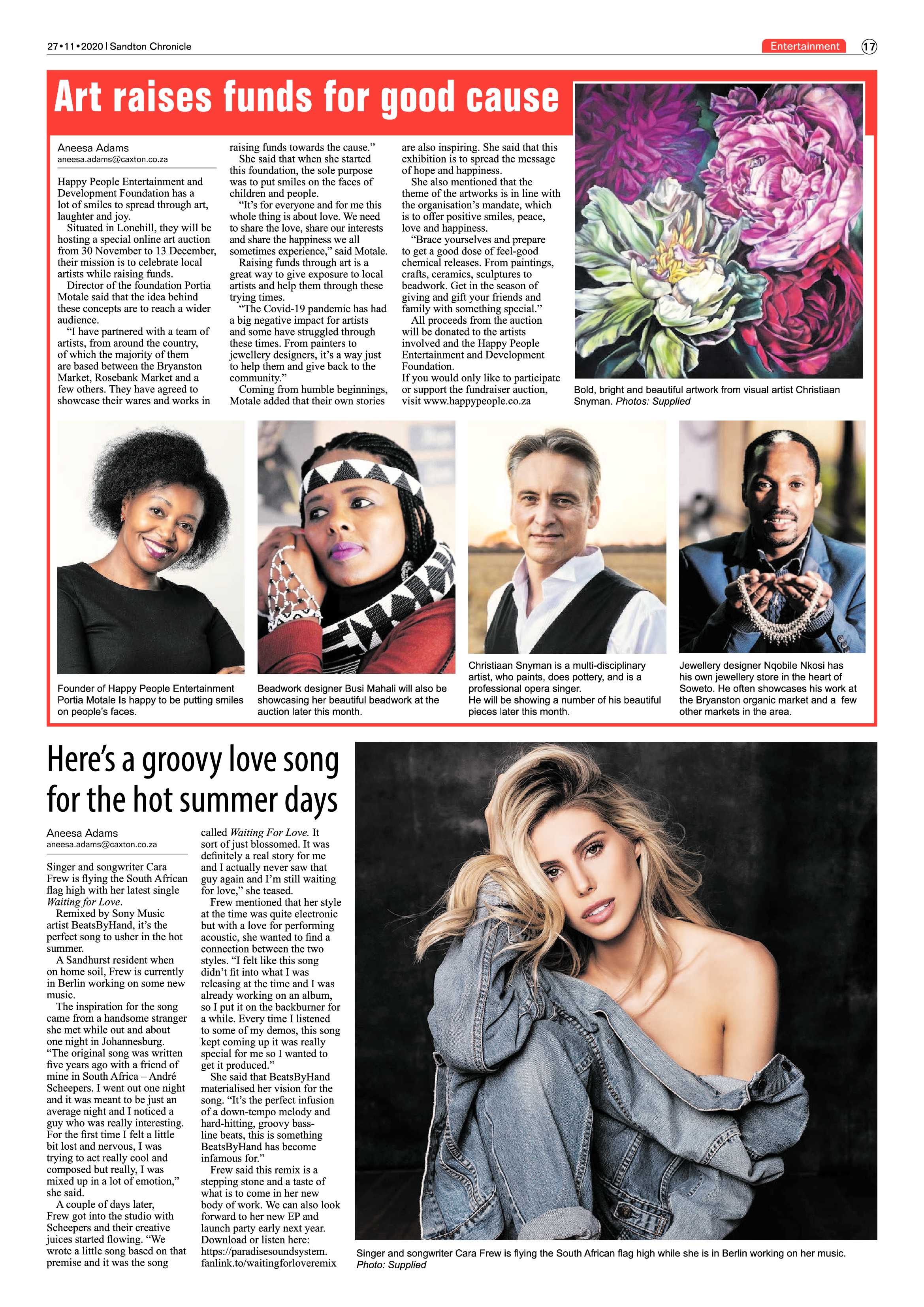 Sandton Chronicle 27 November 2020 page 17