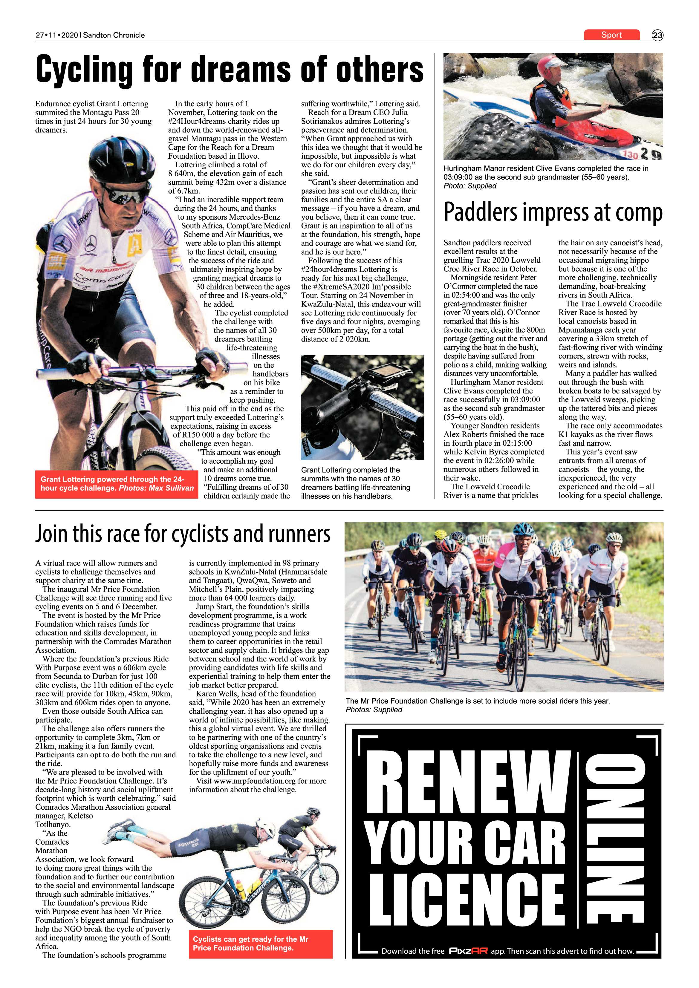 Sandton Chronicle 27 November 2020 page 23