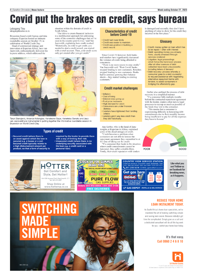 Sandton Chronicle 27 October 2023 page 2
