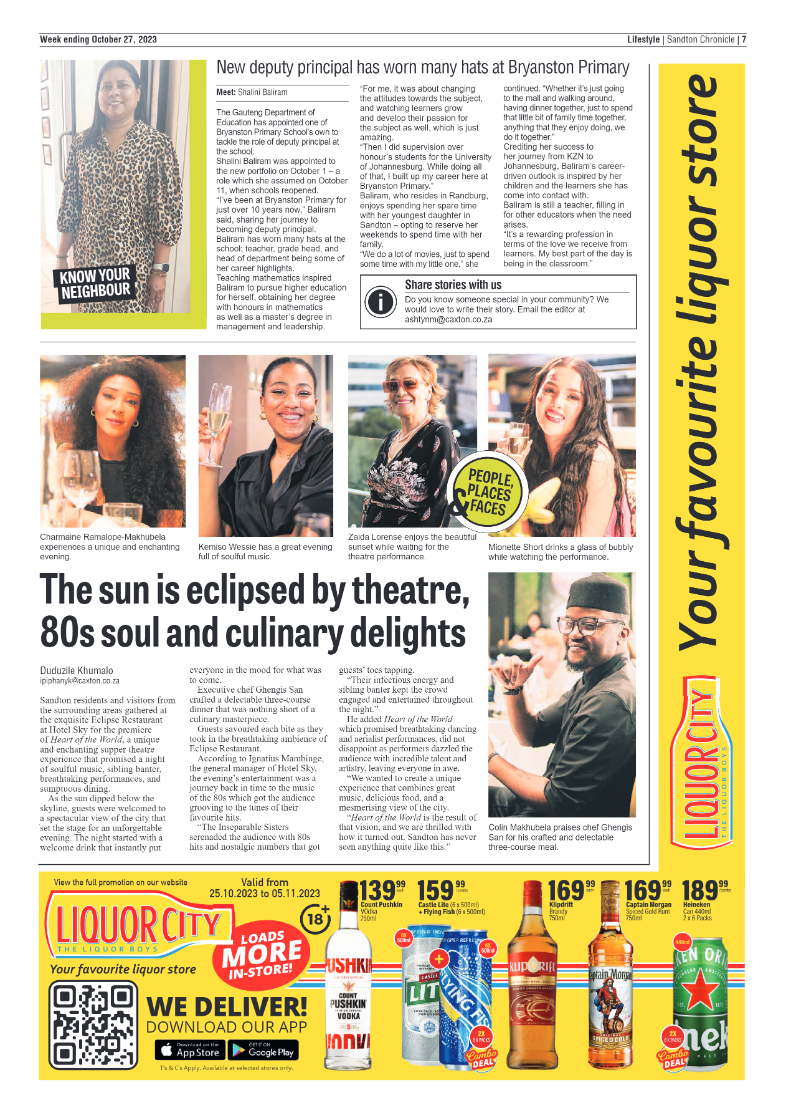 Sandton Chronicle 27 October 2023 page 7
