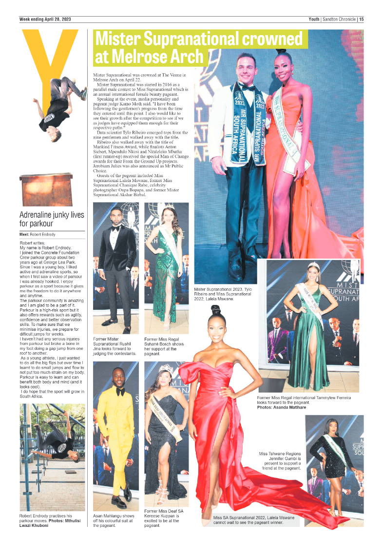 Sandton Chronicle 28 April 2023 page 15