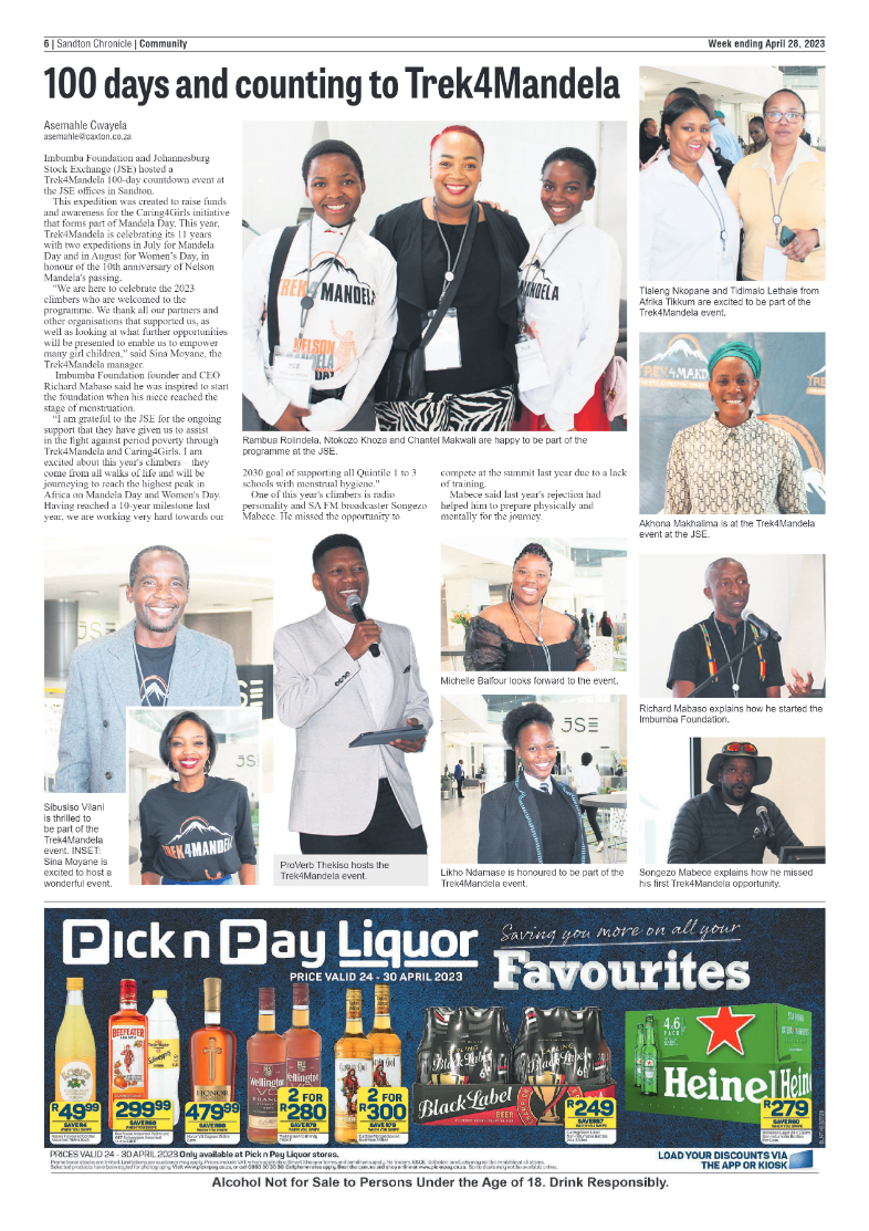 Sandton Chronicle 28 April 2023 page 6