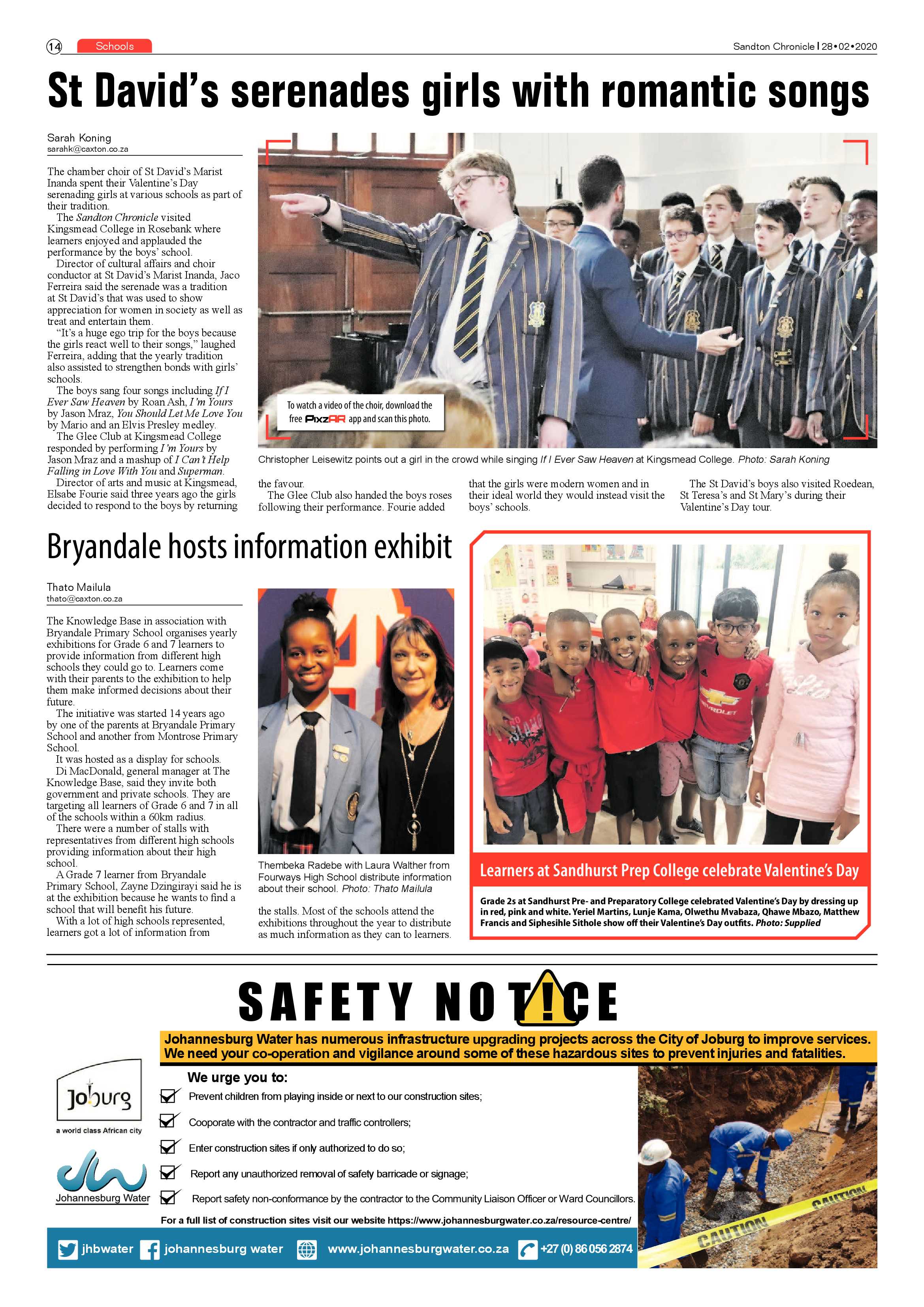 Sandton Chronicle 28 February 2020 page 14