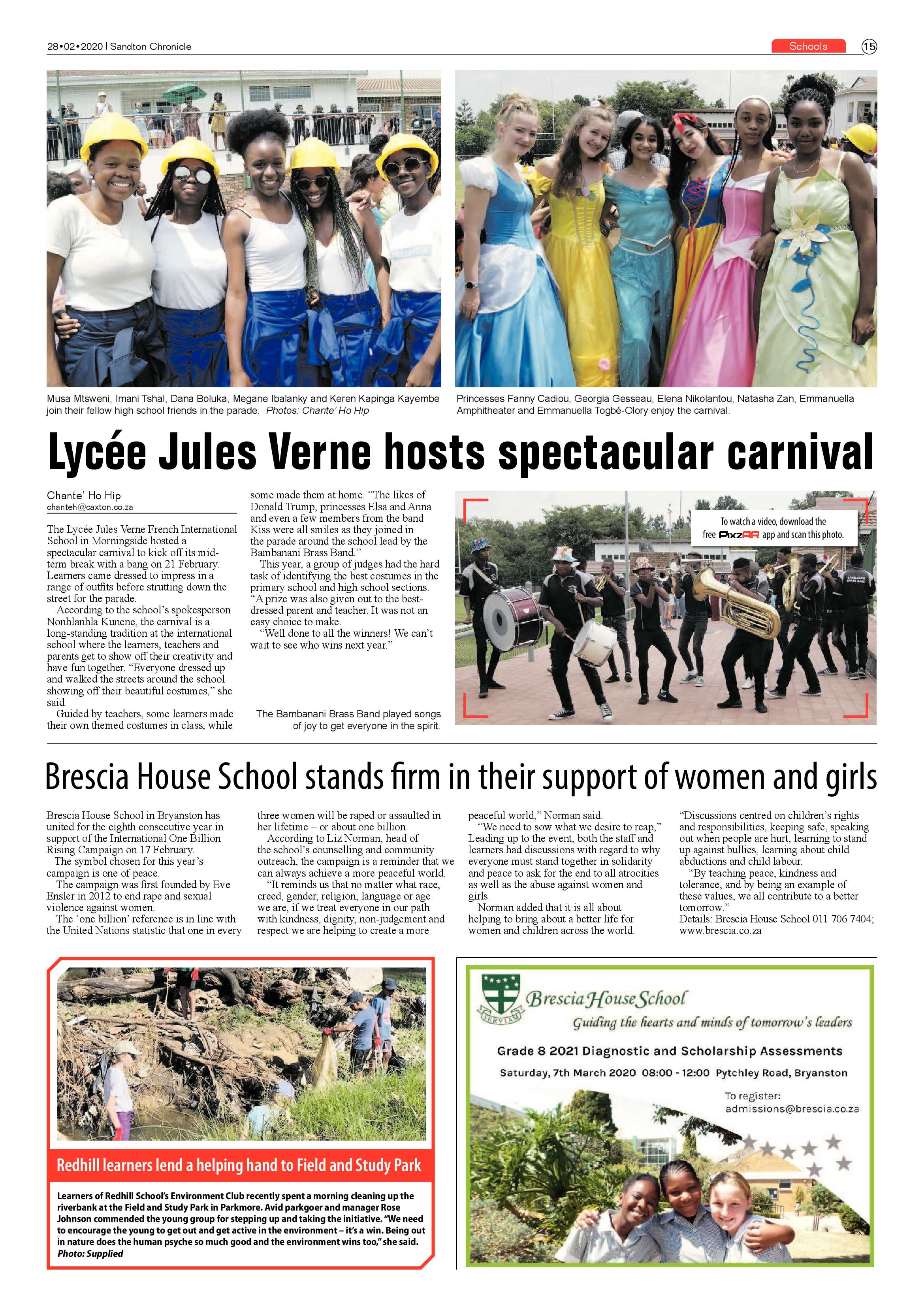 Sandton Chronicle 28 February 2020 page 15