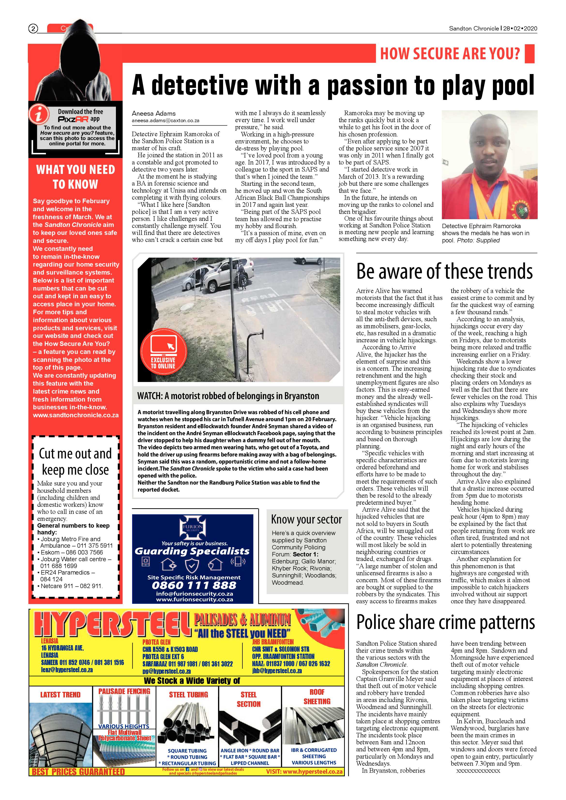 Sandton Chronicle 28 February 2020 page 2