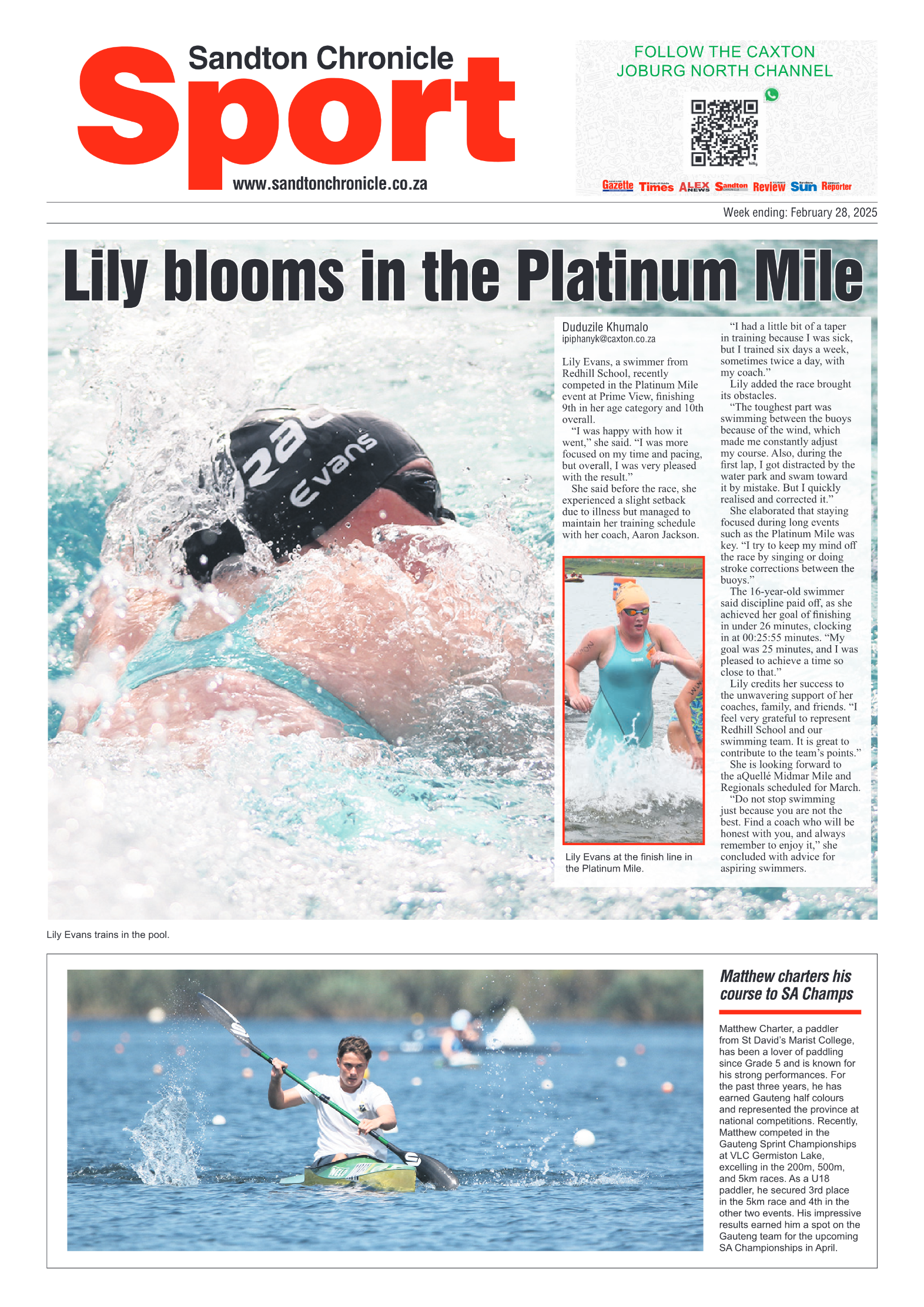 Sandton Chronicle 28 February 2025 page 12