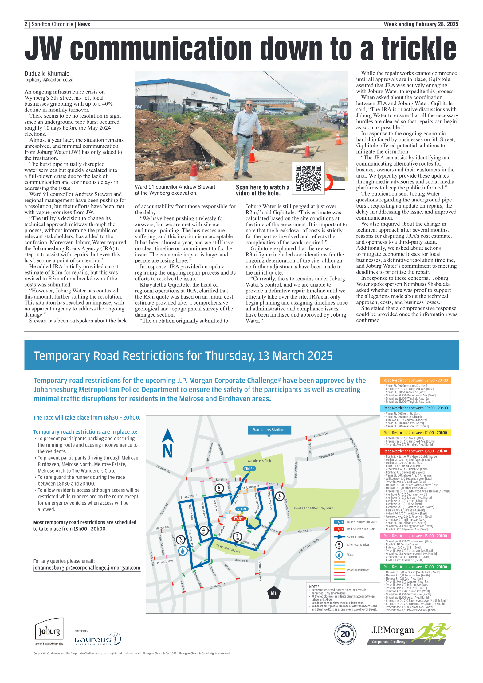 Sandton Chronicle 28 February 2025 page 2