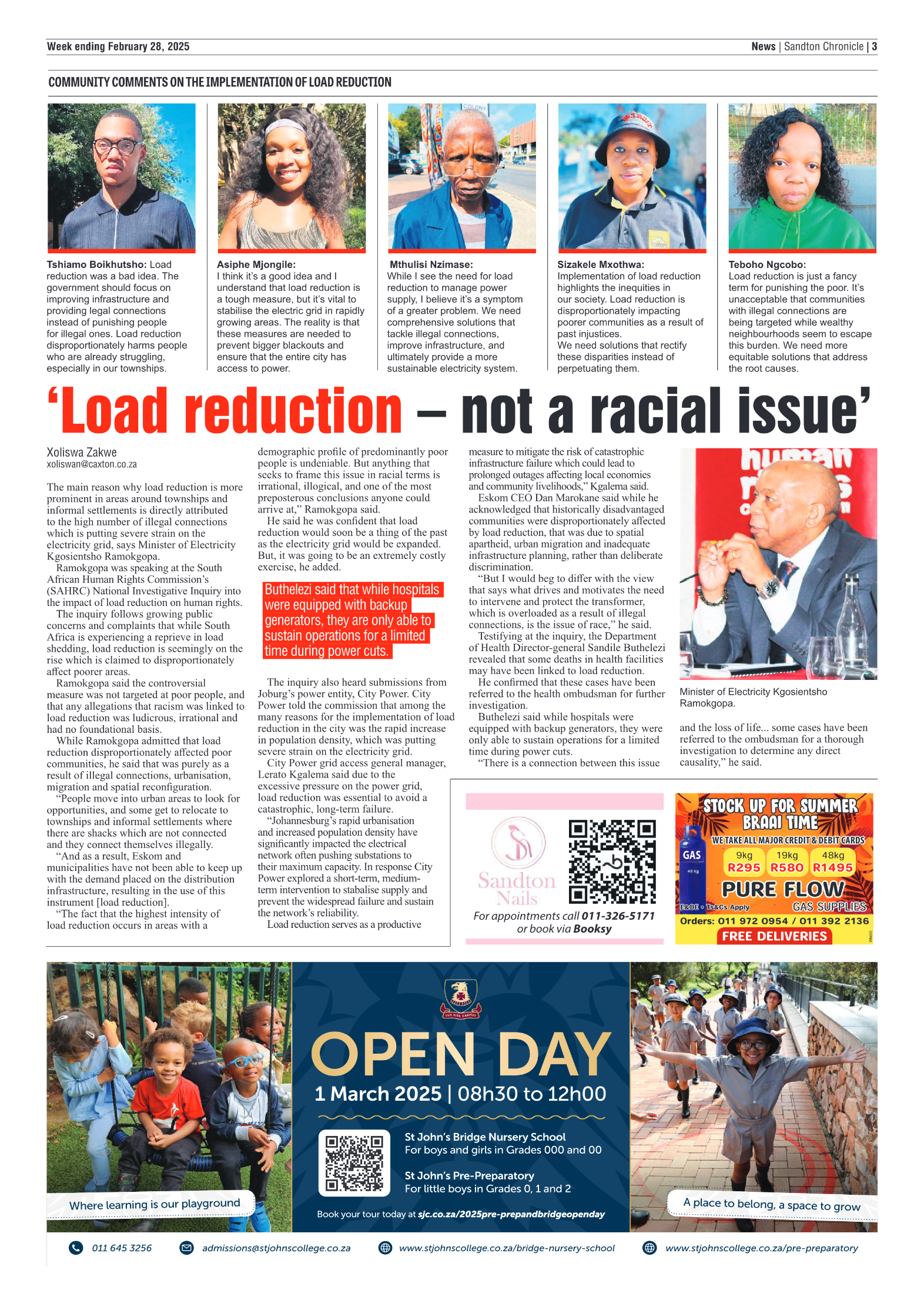 Sandton Chronicle 28 February 2025 page 3
