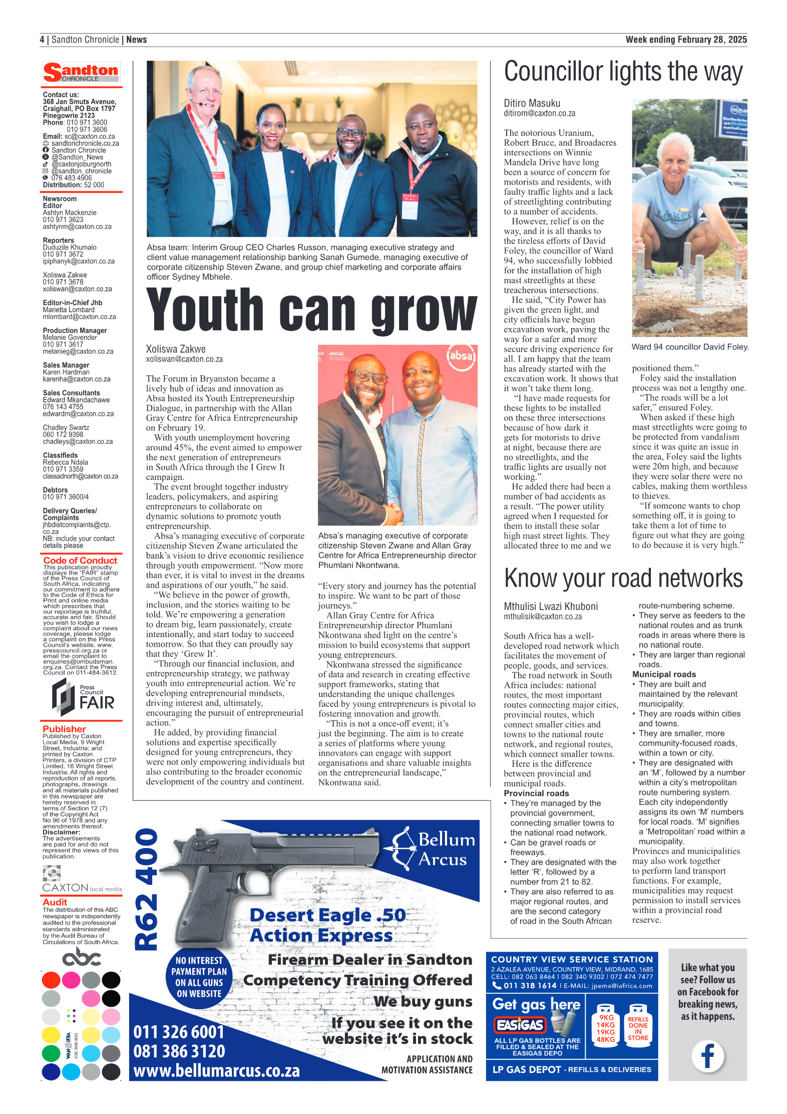 Sandton Chronicle 28 February 2025 page 4