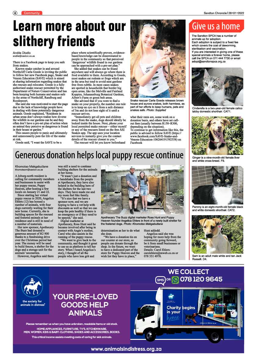 Sandton Chronicle 28 January 2022 page 10