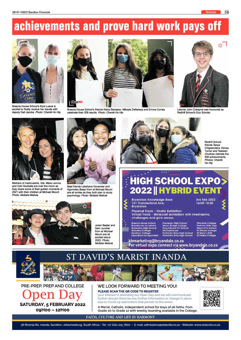 Sandton Chronicle 28 January 2022 page 17