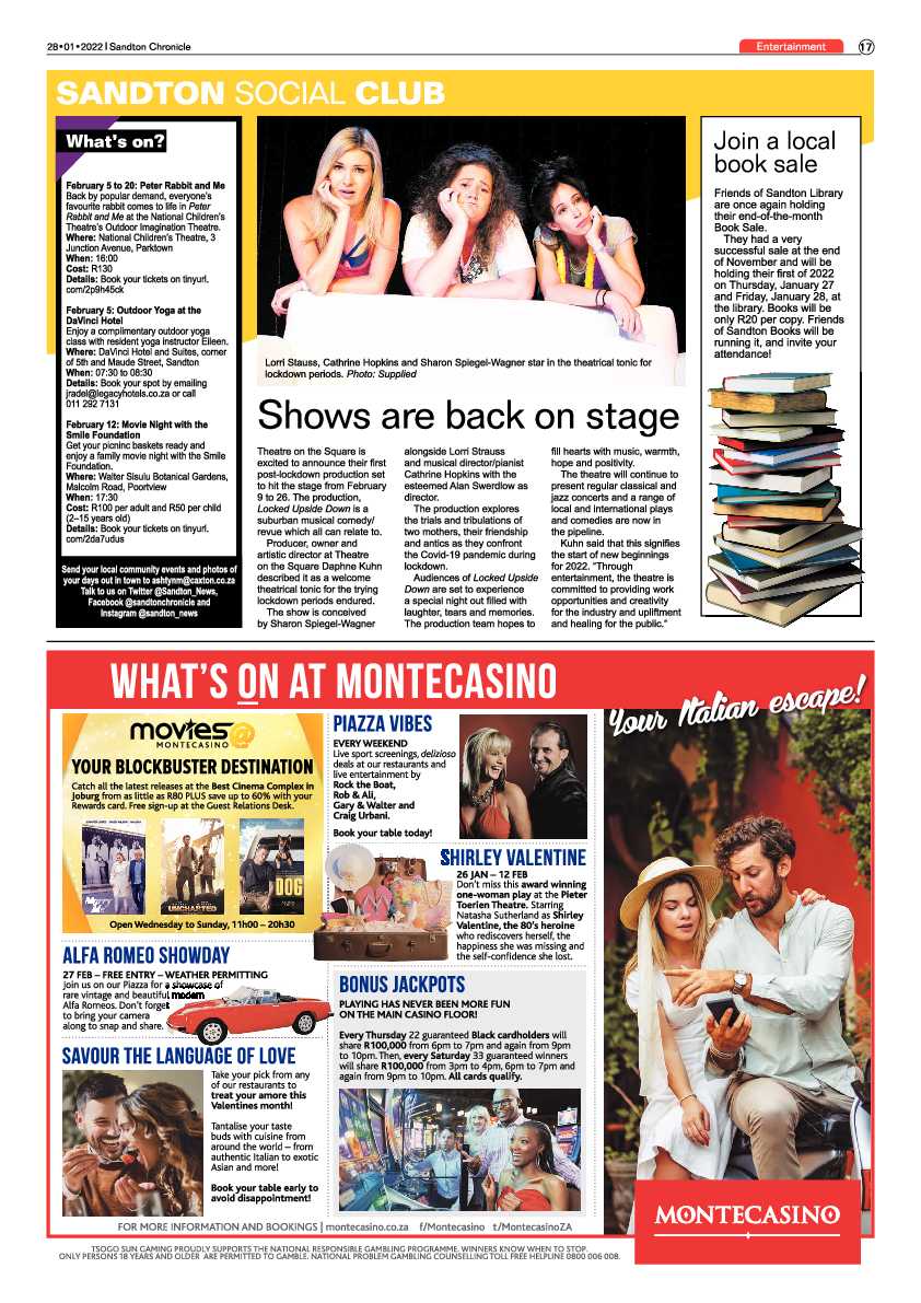 Sandton Chronicle 28 January 2022 page 19