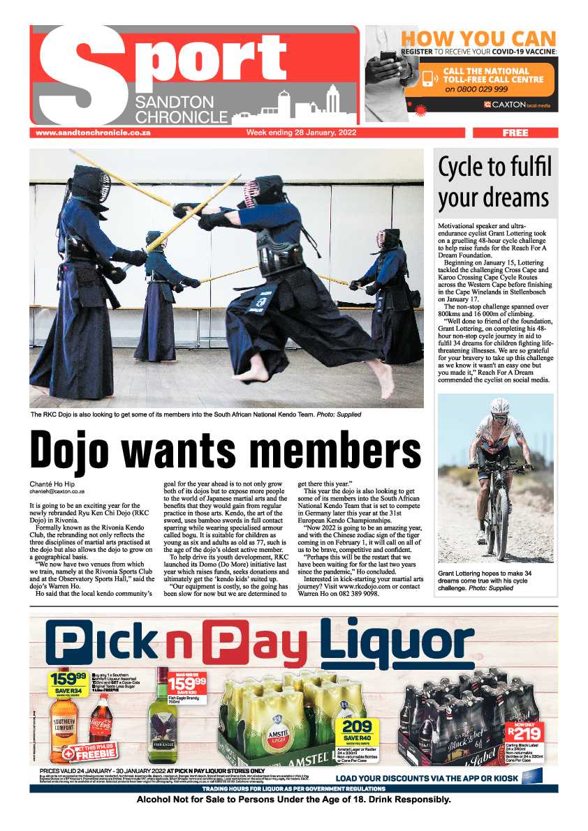 Sandton Chronicle 28 January 2022 page 22