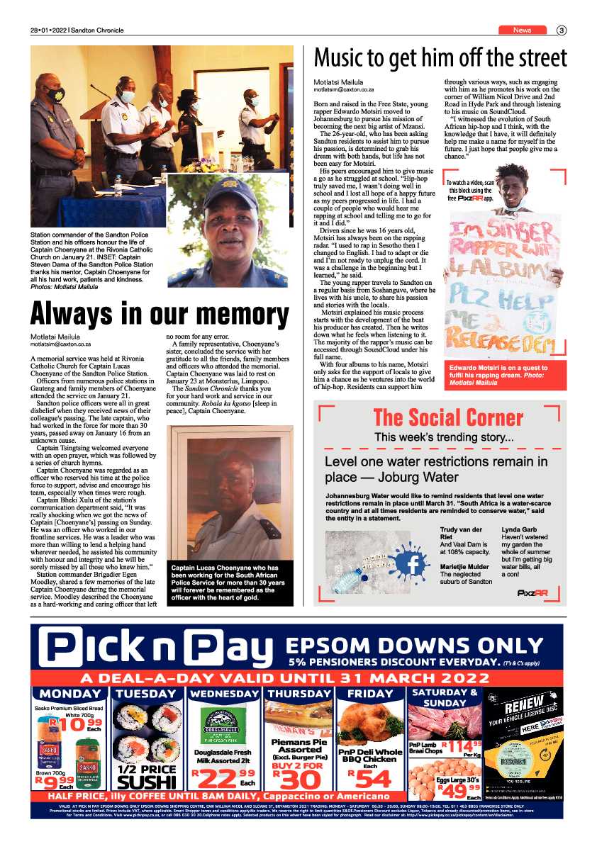 Sandton Chronicle 28 January 2022 page 5