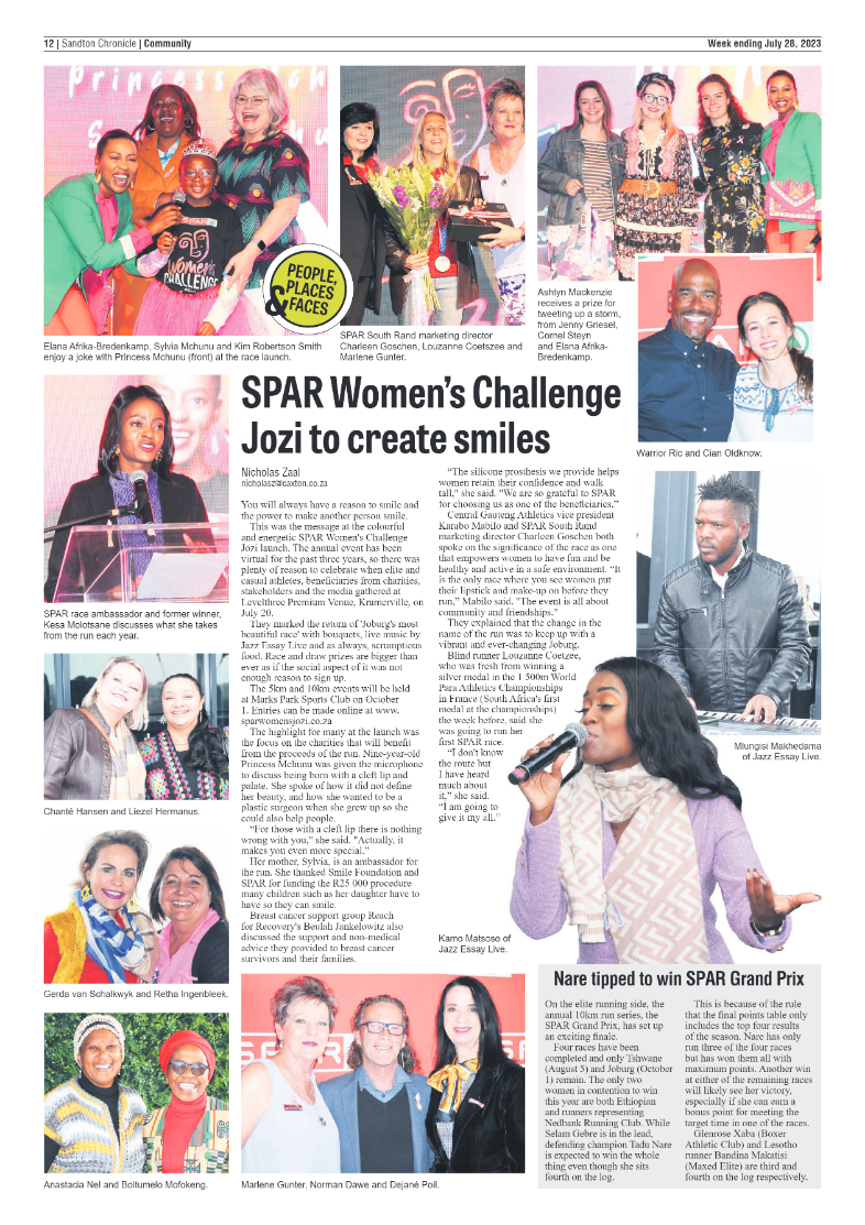 Sandton Chronicle 28 July 2023 page 12