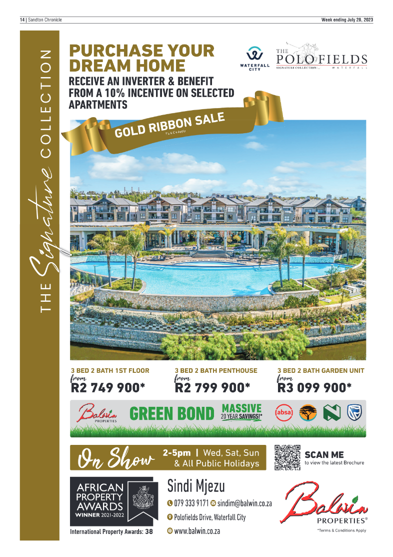 Sandton Chronicle 28 July 2023 page 14