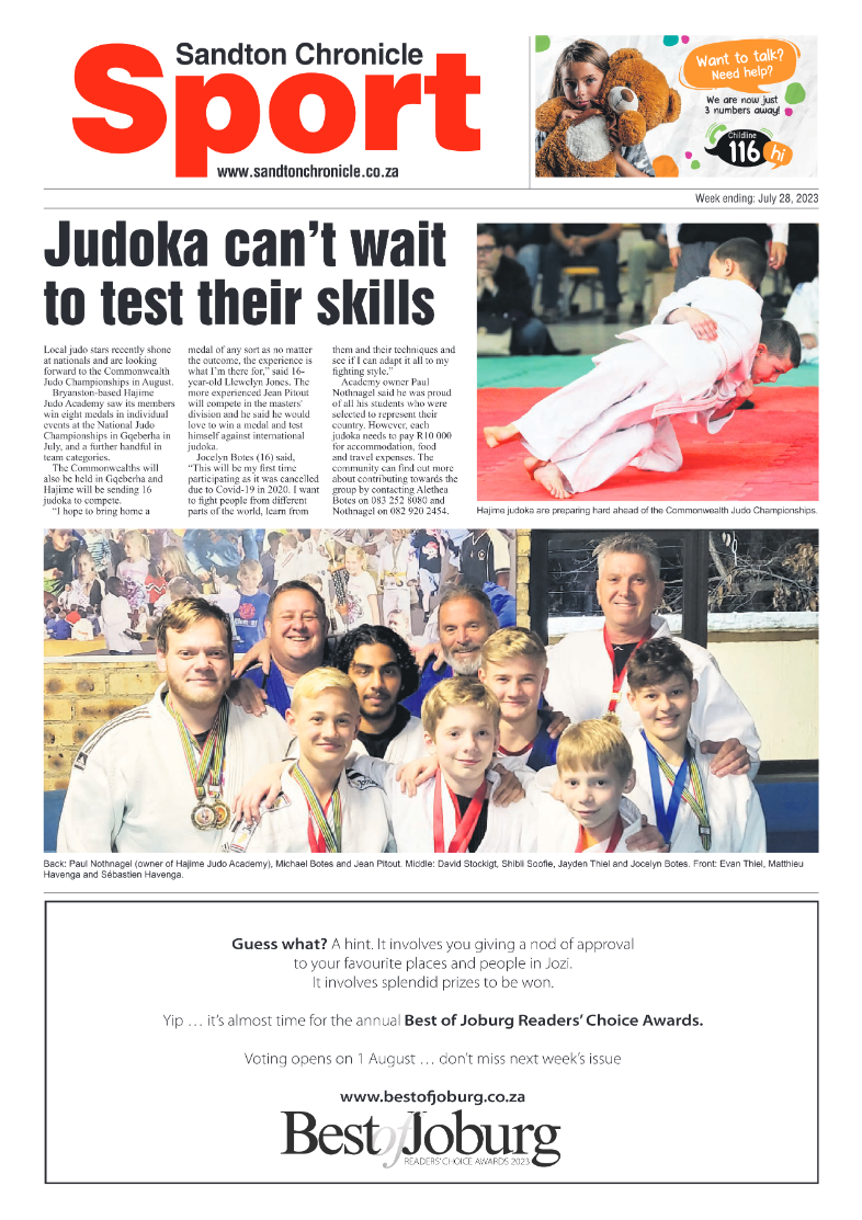 Sandton Chronicle 28 July 2023 page 16