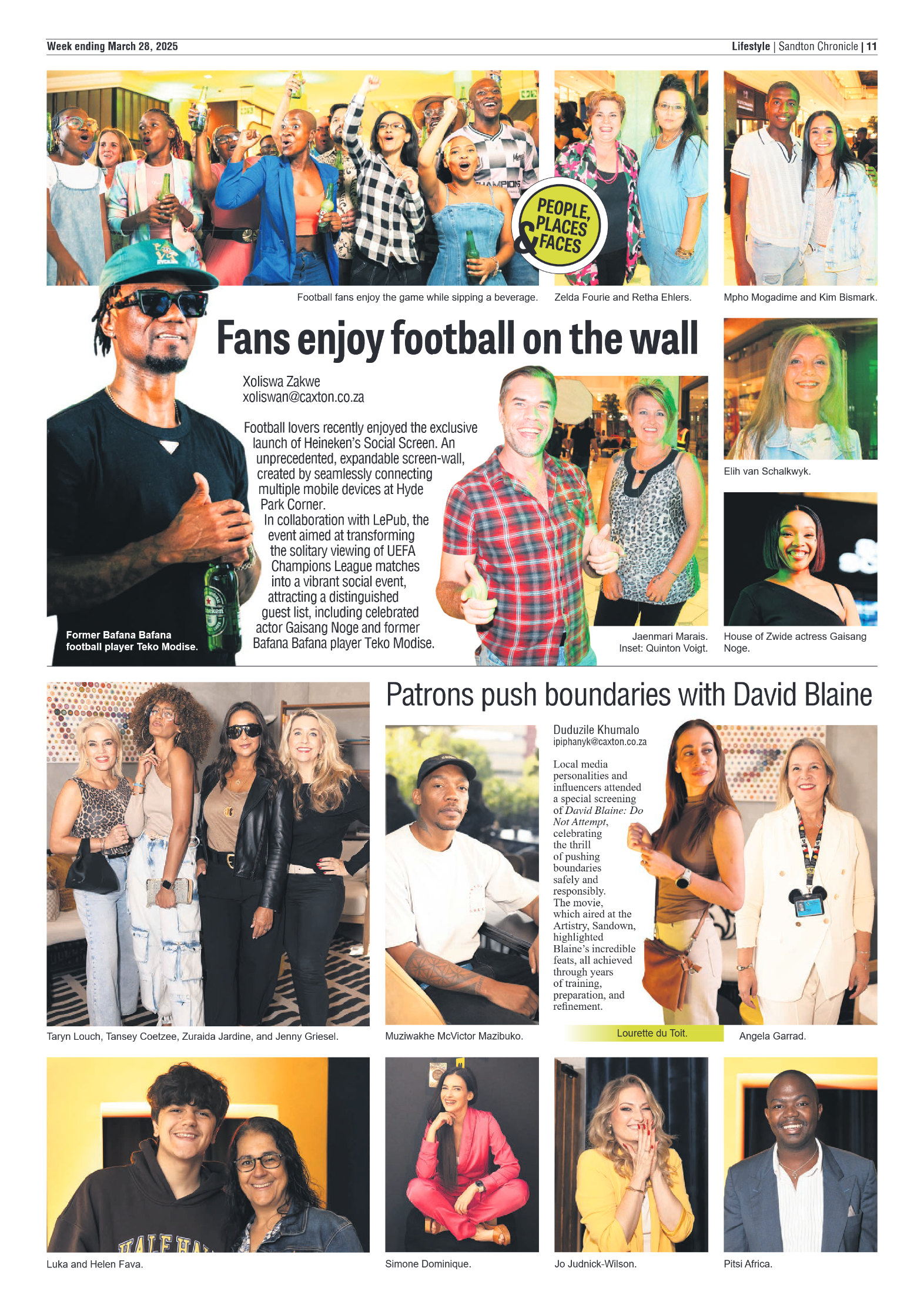 Sandton Chronicle 28 March 2025 page 11