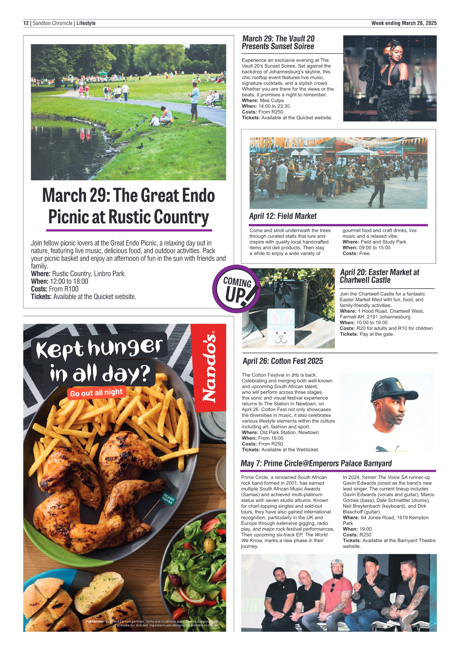 Sandton Chronicle 28 March 2025 page 12