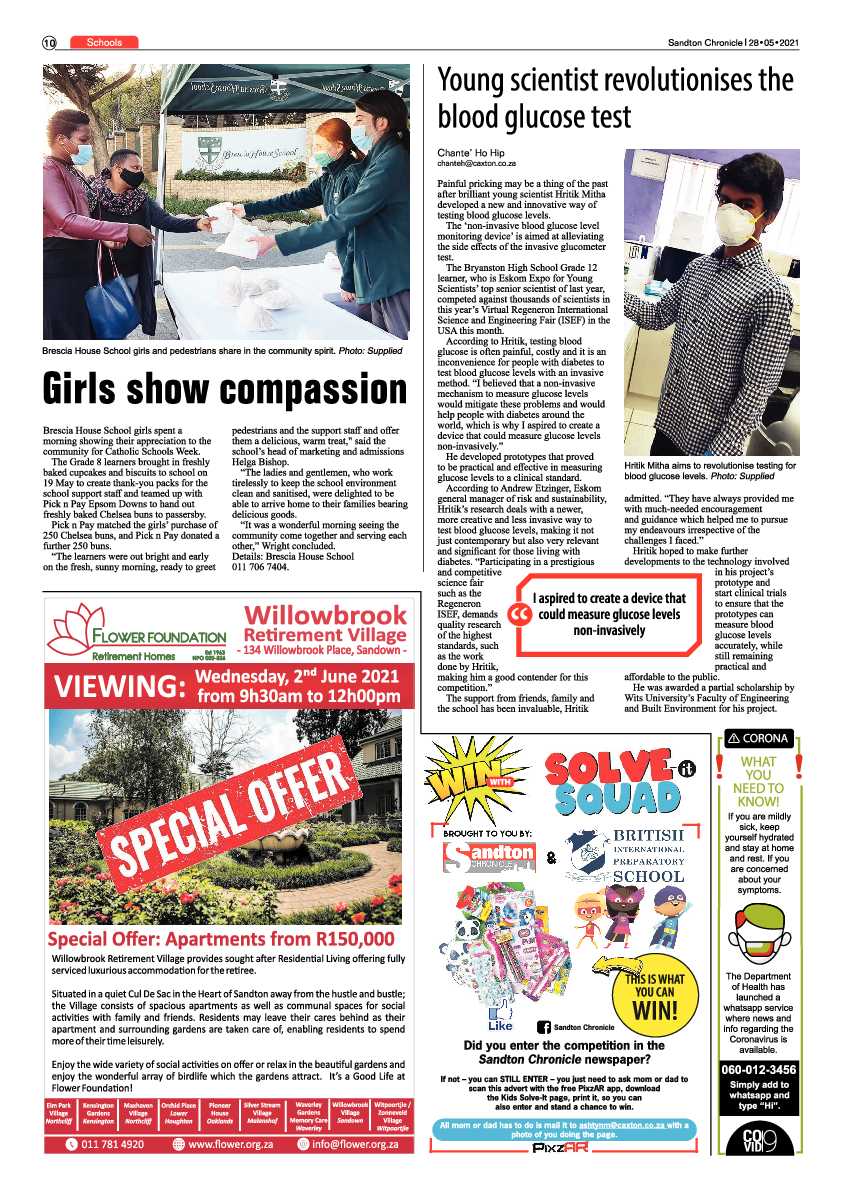 Sandton Chronicle 28 May 2021 page 10