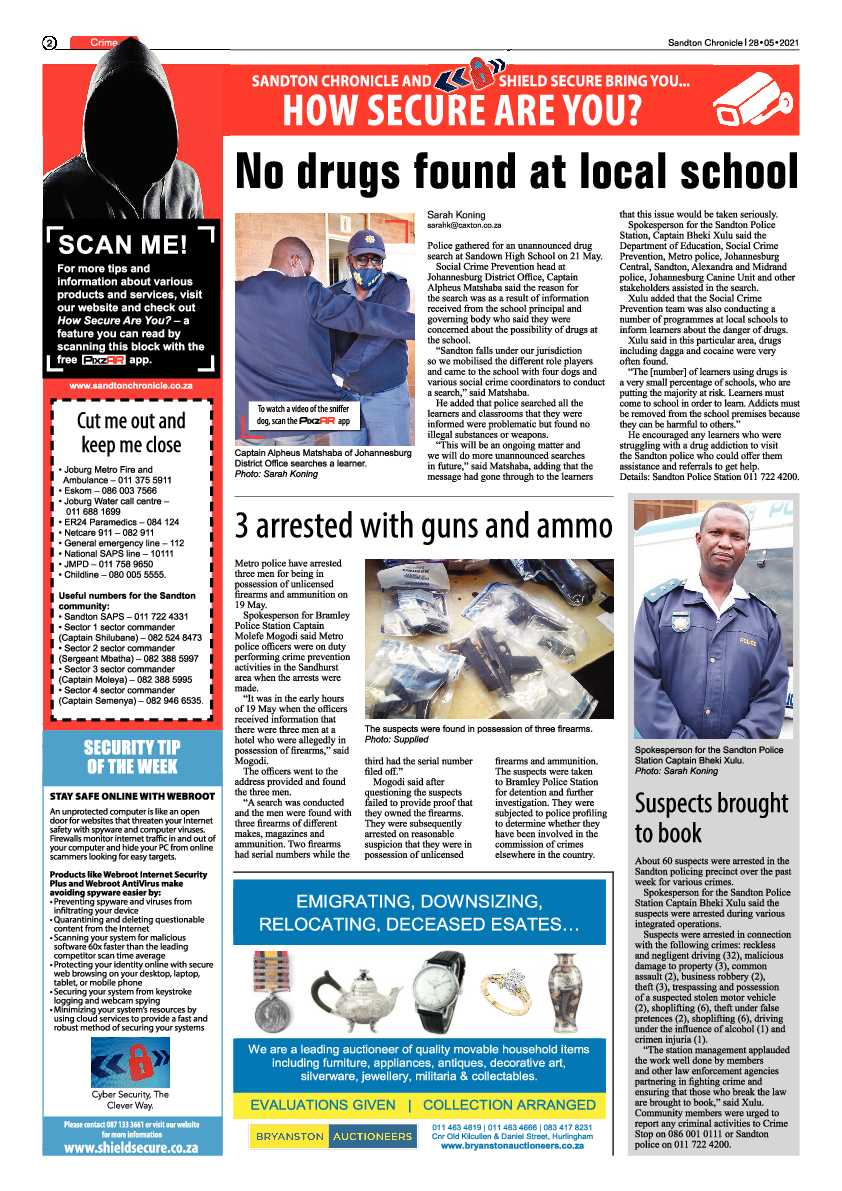Sandton Chronicle 28 May 2021 page 2