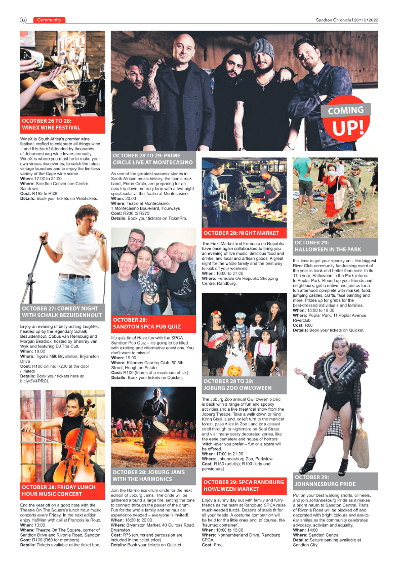Sandton Chronicle 28 Oct 2022 page 6
