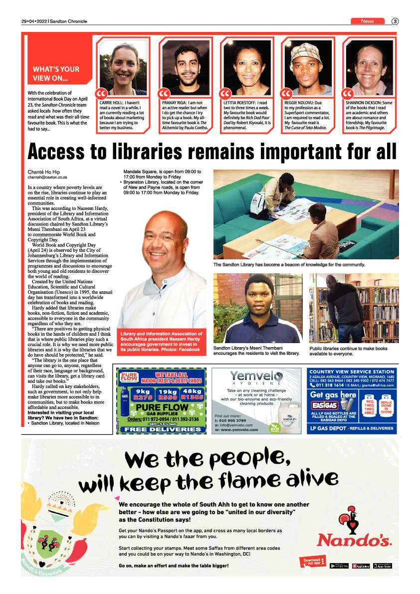 Sandton Chronicle 29 April 2022 page 3