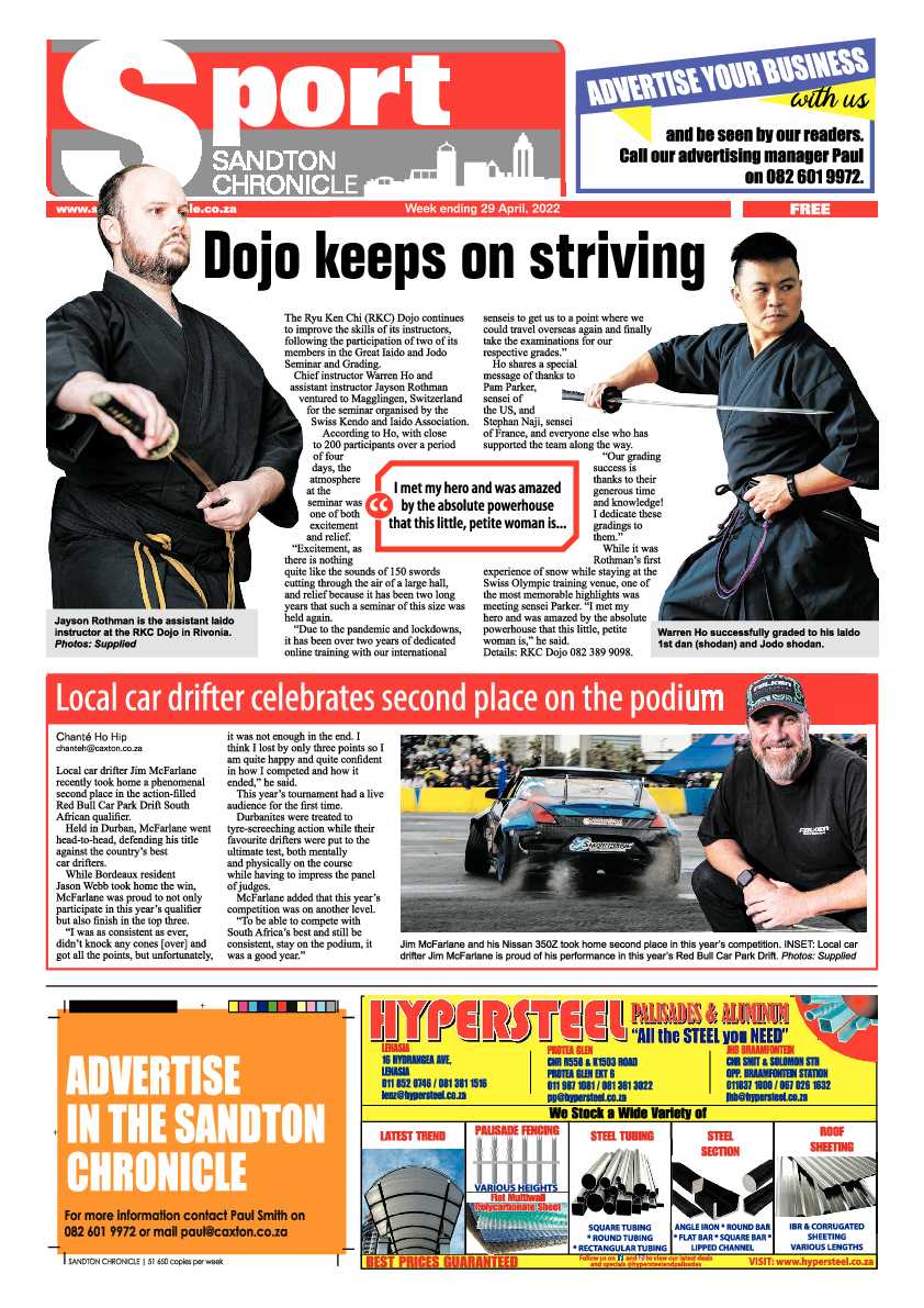 Sandton Chronicle 29 April 2022 page 8