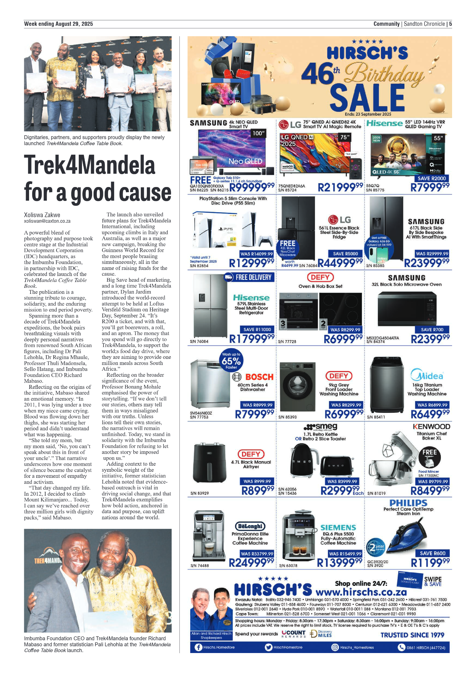 Sandton Chronicle 29 August 2025 page 5