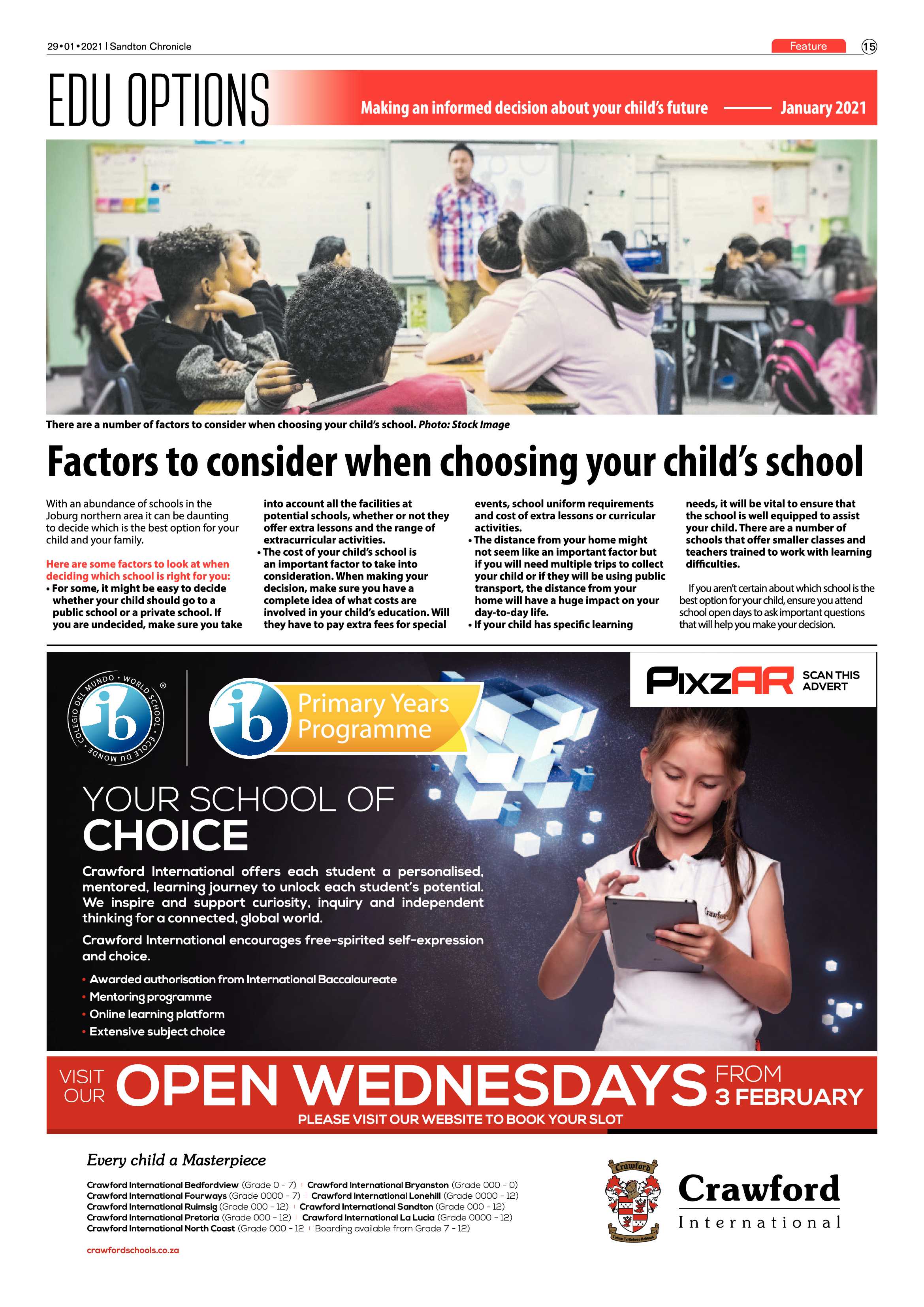 Sandton Chrinicle 29 January 2021 page 15