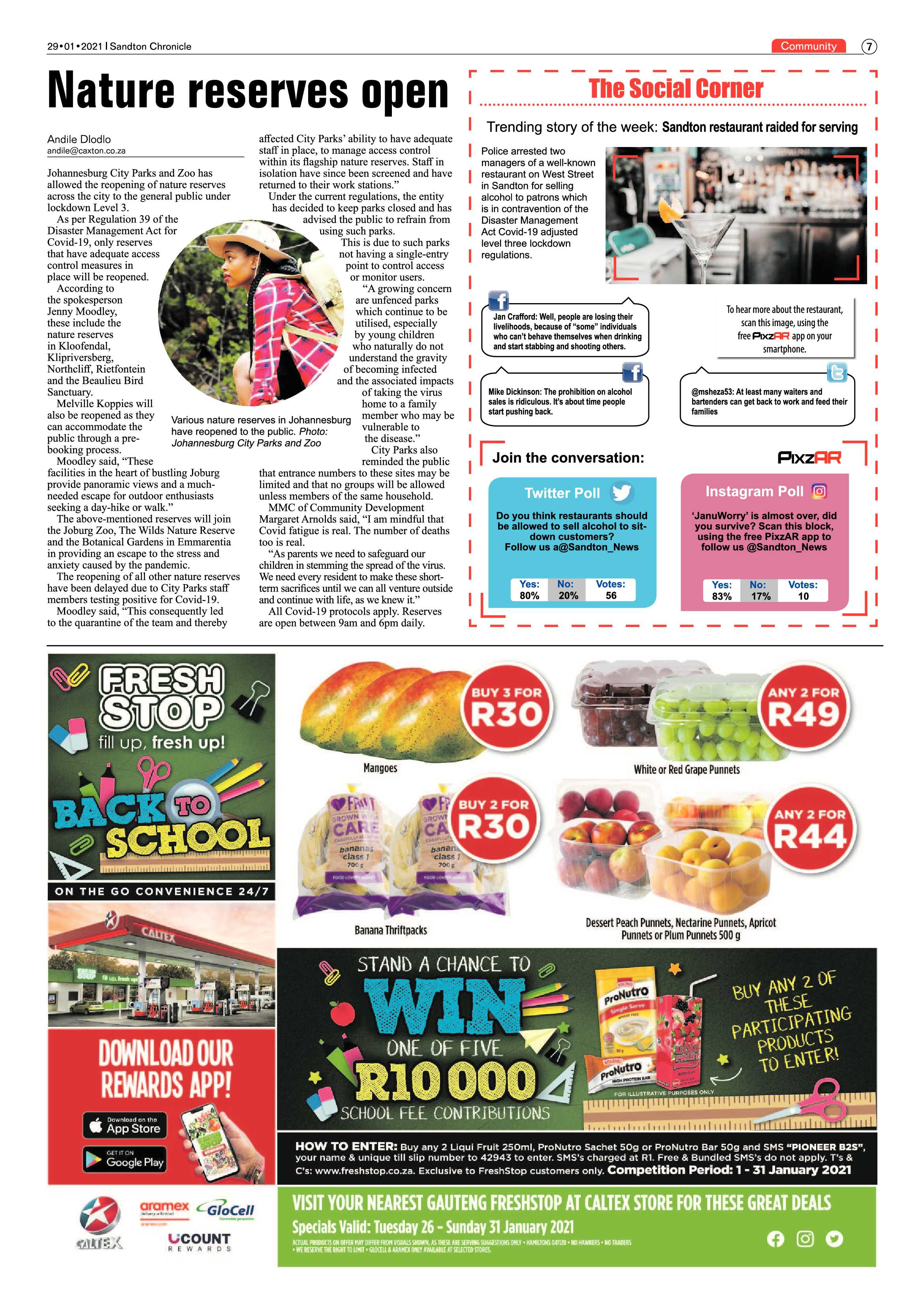 Sandton Chrinicle 29 January 2021 page 7
