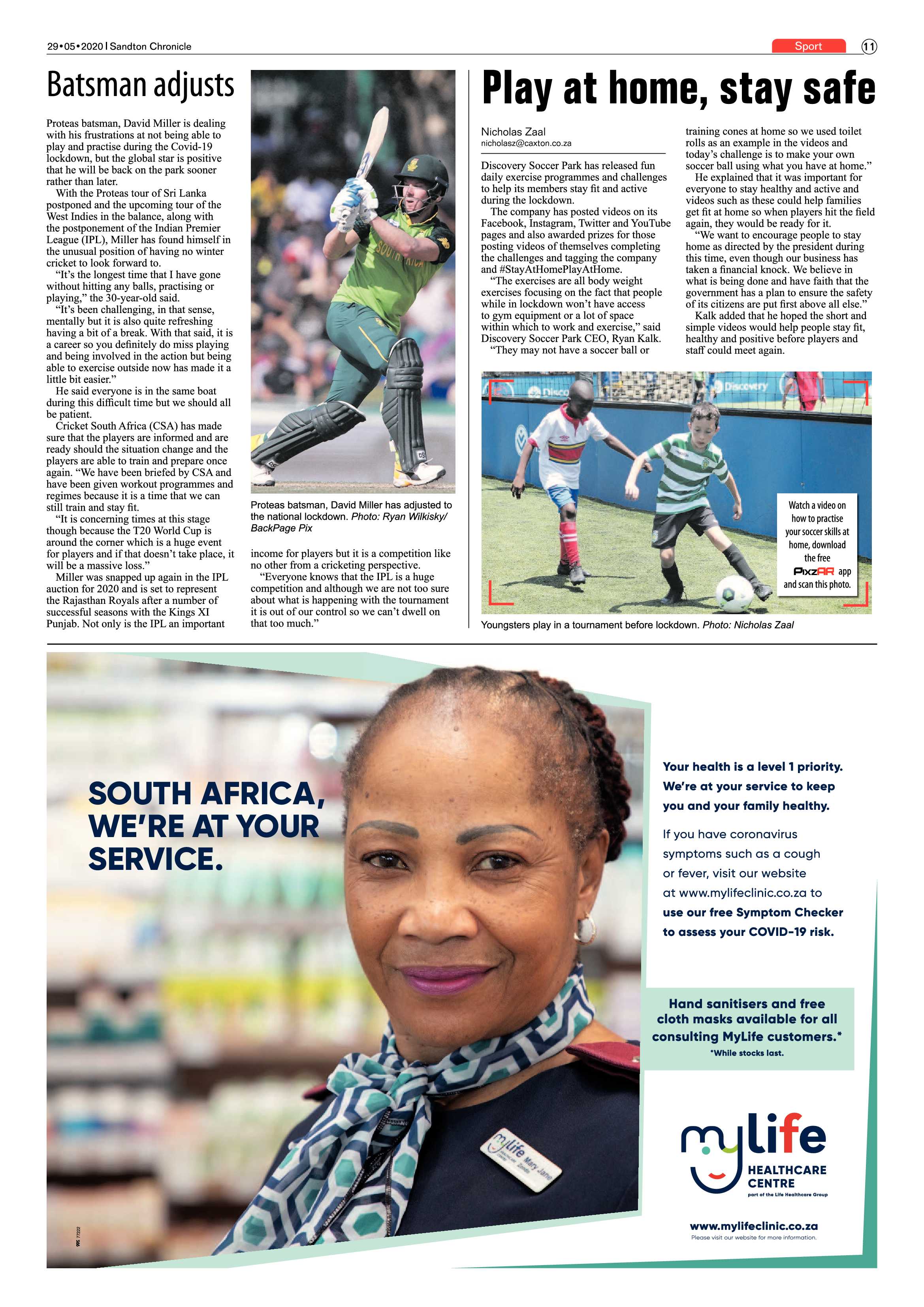 Sandton Chronicle 29 May 2020 page 11
