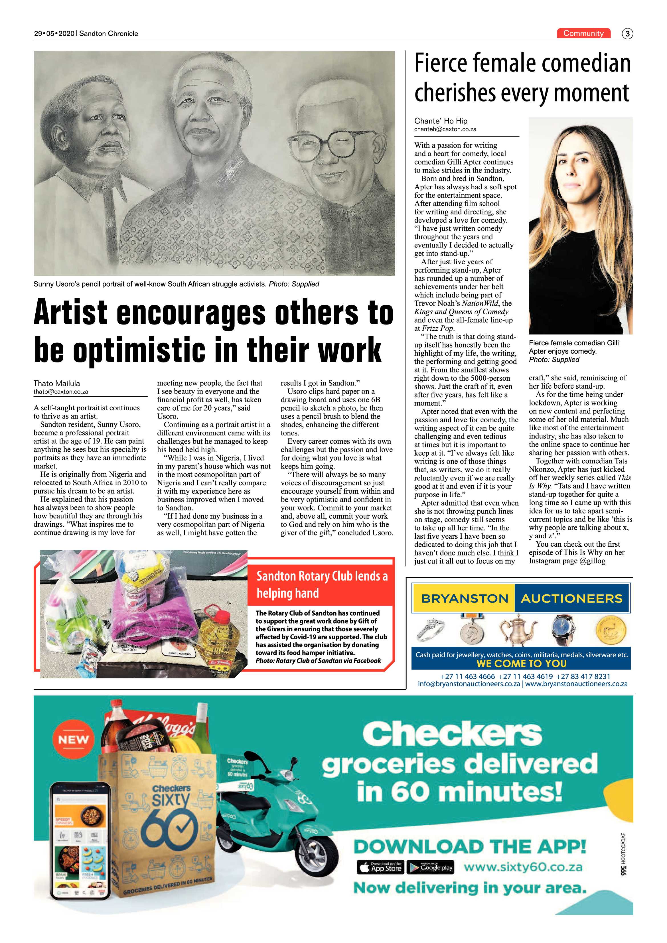 Sandton Chronicle 29 May 2020 page 3